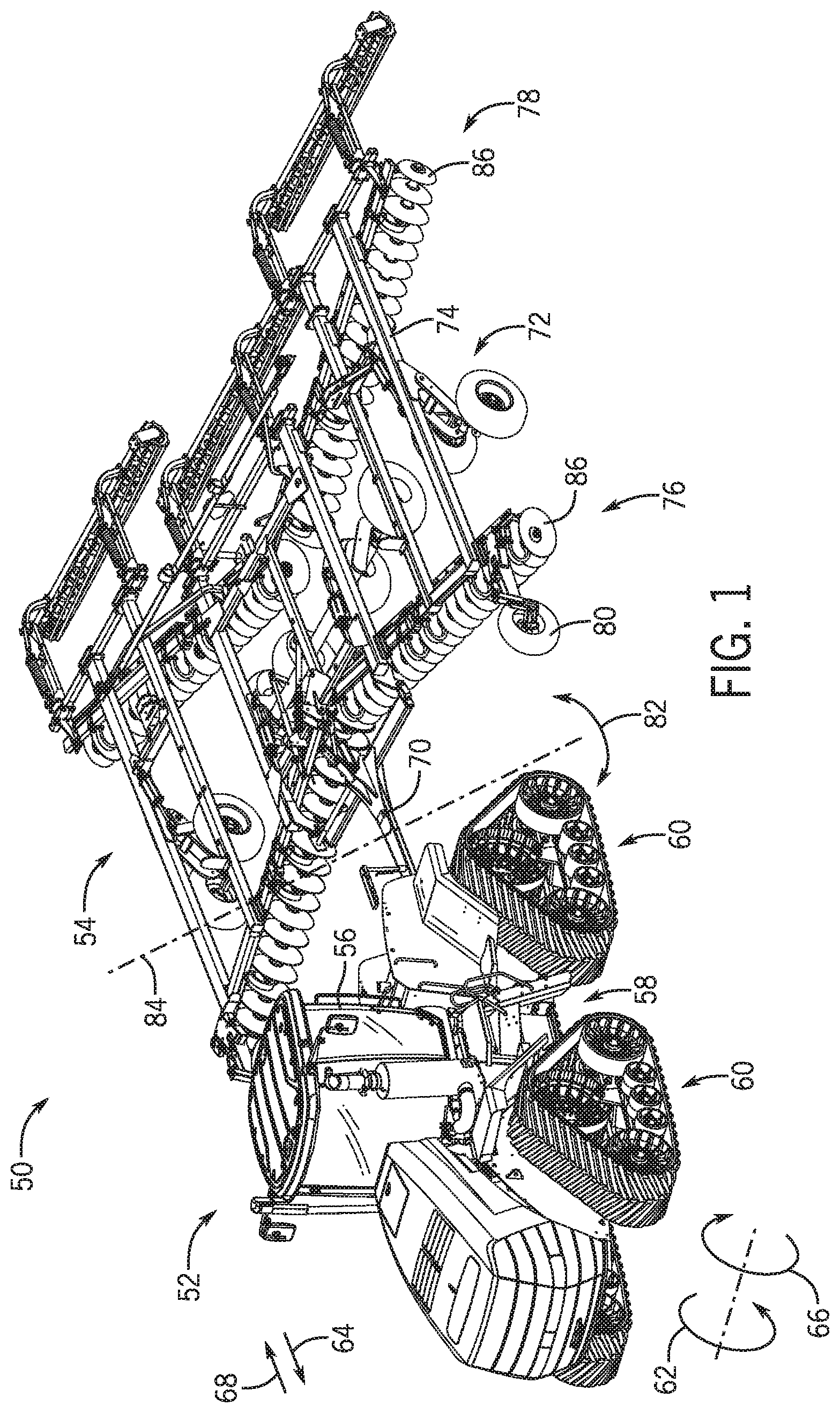 Patent US11770992 — Position monitoring for agricultural system — Figure 1