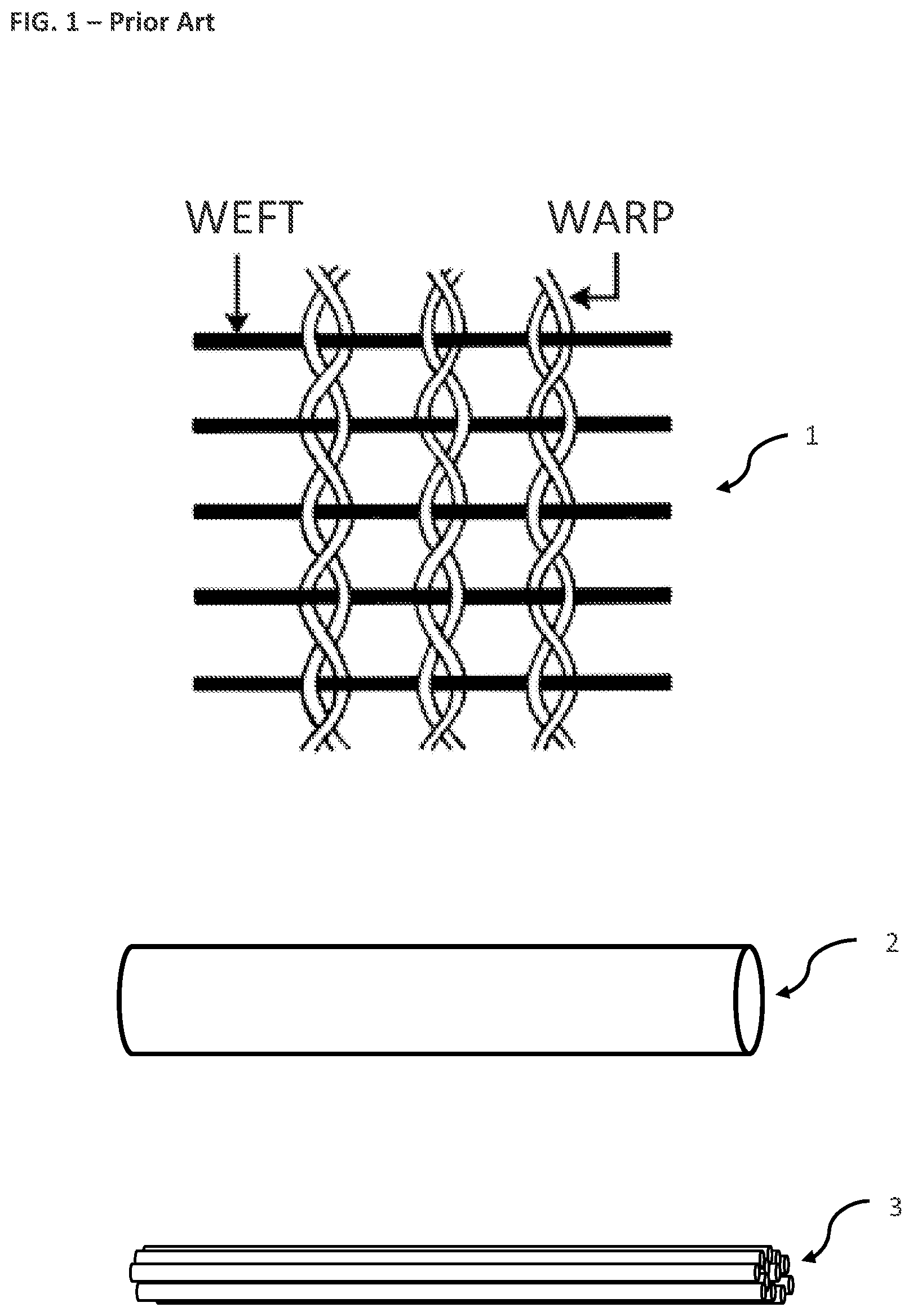 Patent US11771017 — Method of conserving irrigation water using a woven fabric substrate — Figure 1