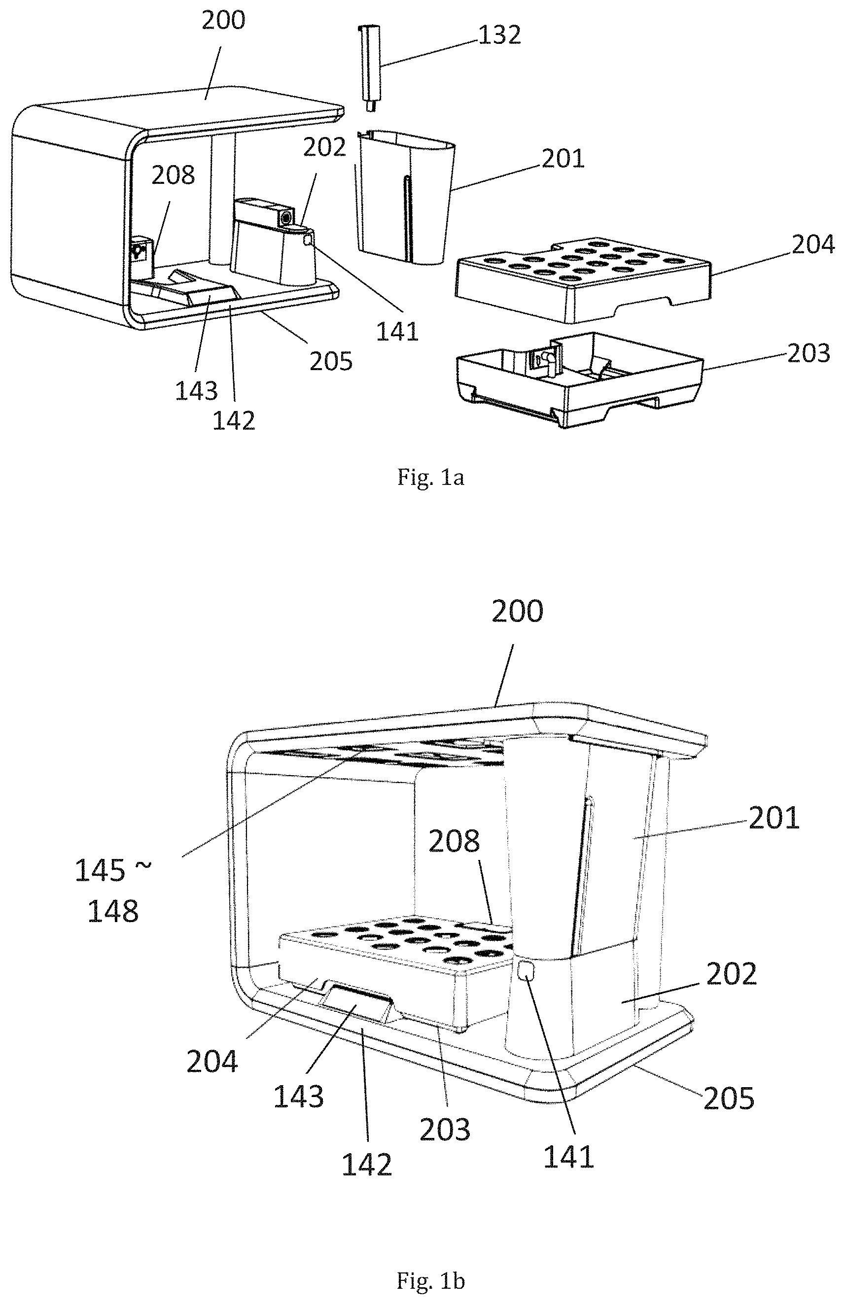 Patent US11771026 — Apparatus, a system, a method and a light control device for facilitating hydroponic cultivation — Figure 1