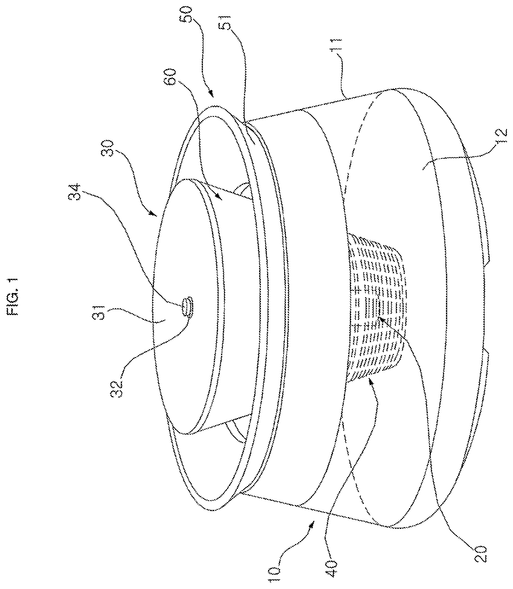 Patent US11771058 — Liquid dispenser for animals — Figure 1