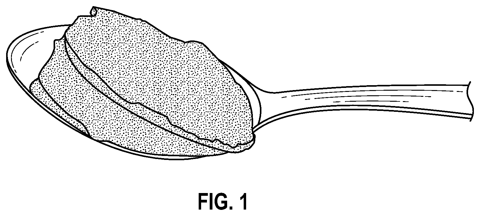 Patent US11771104 — Food products comprising milk proteins and non-animal proteins, and methods of producing the same — Figure 1