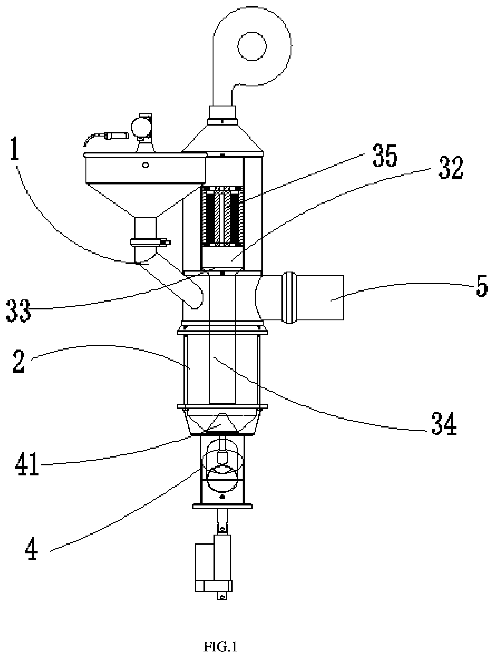 Patent US11771116 — Type of popcorn extruder — Figure 1