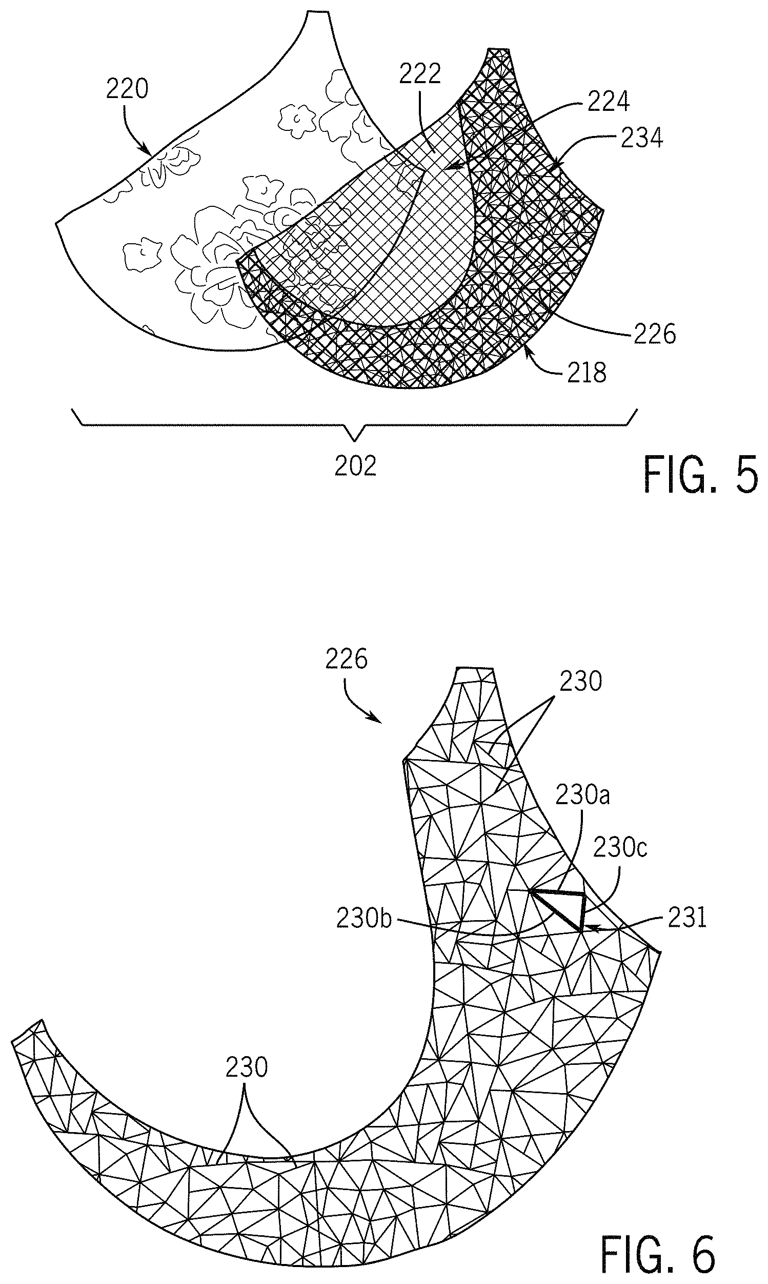 Patent US11771144 Figure 4 – Bra, bra cup, and method of manufacturing same