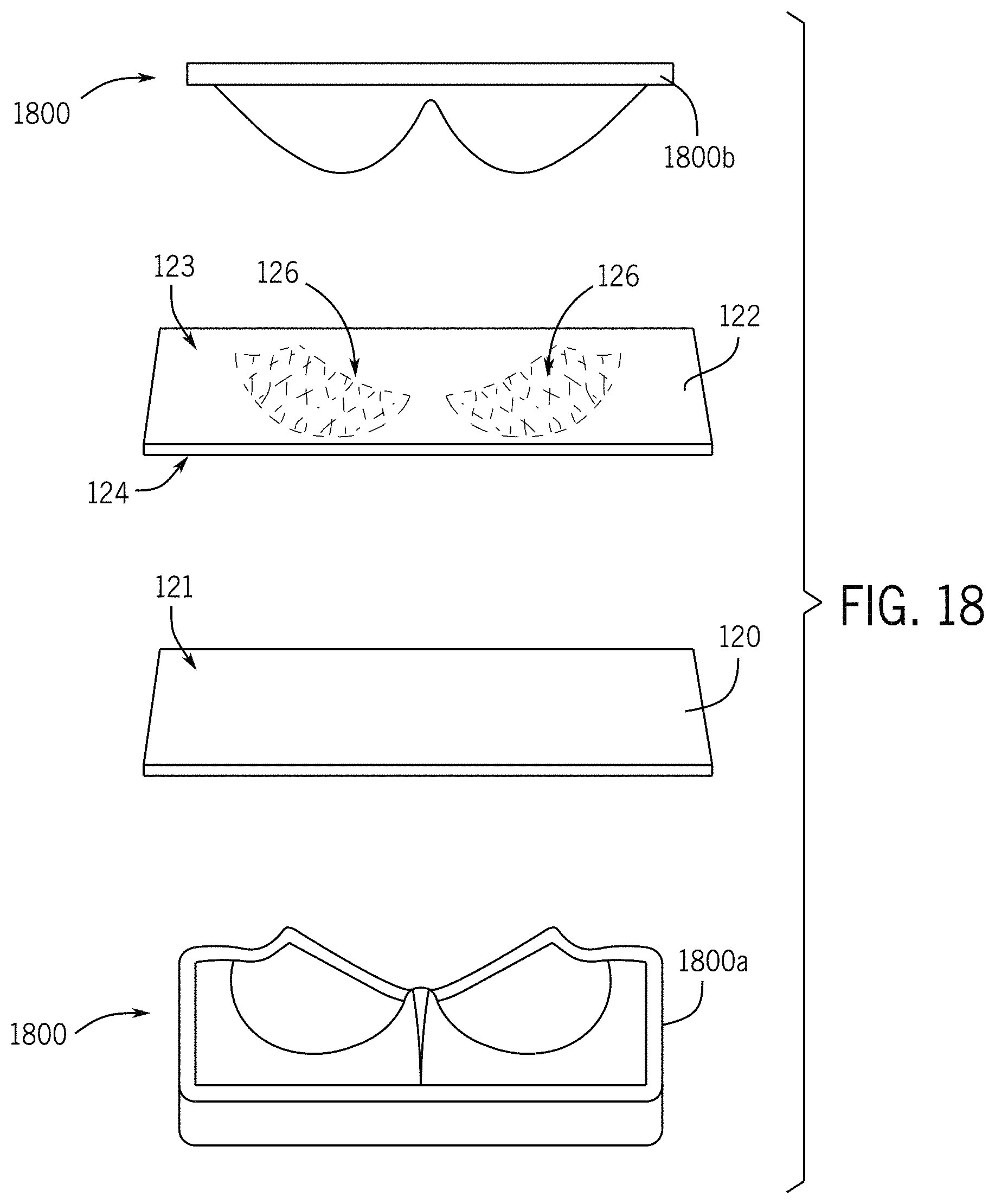 Patent US11771144 Figure 10 – Bra, bra cup, and method of manufacturing same