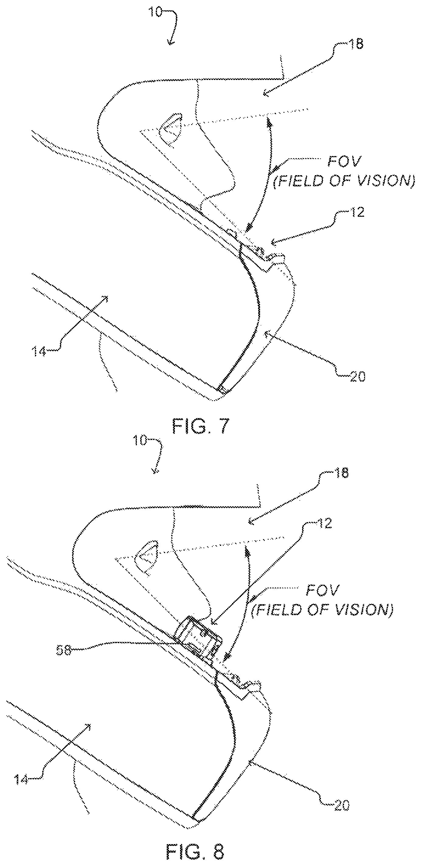 Patent US11771163 Figure 3 – Retractable displays for helmets