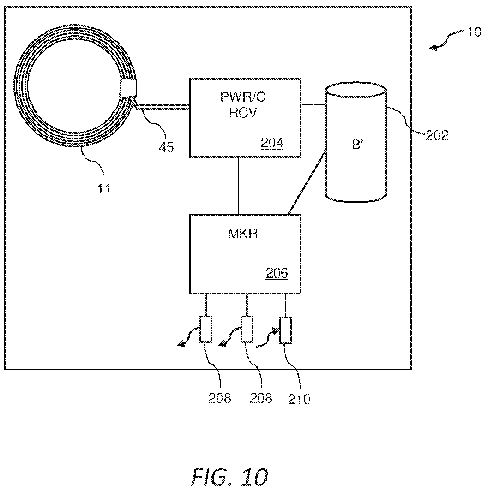 Patent US11771164 Figure 8 – System, method, and apparatus for synchronizing local flashing in a marker system