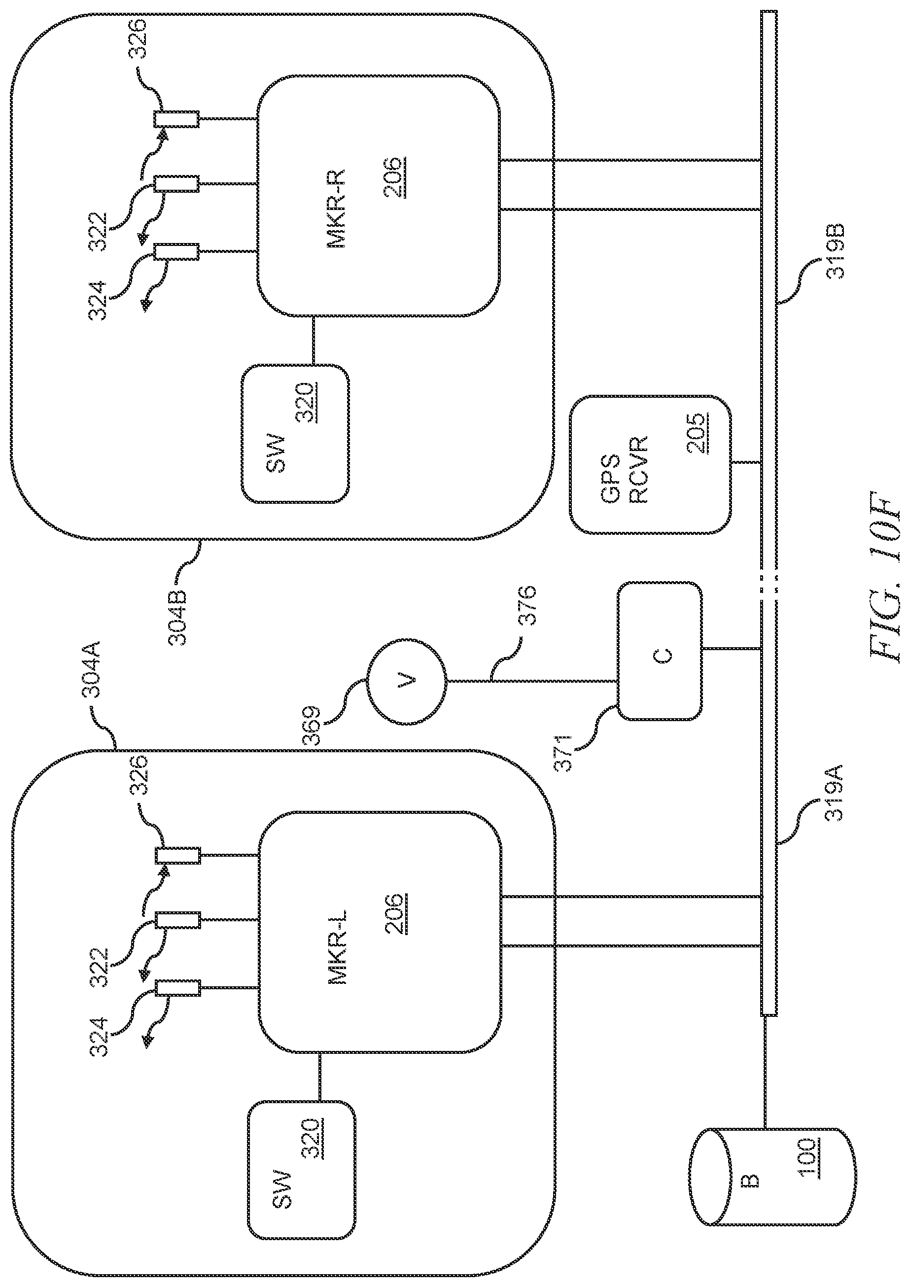 Patent US11771164 Figure 14 – System, method, and apparatus for synchronizing local flashing in a marker system