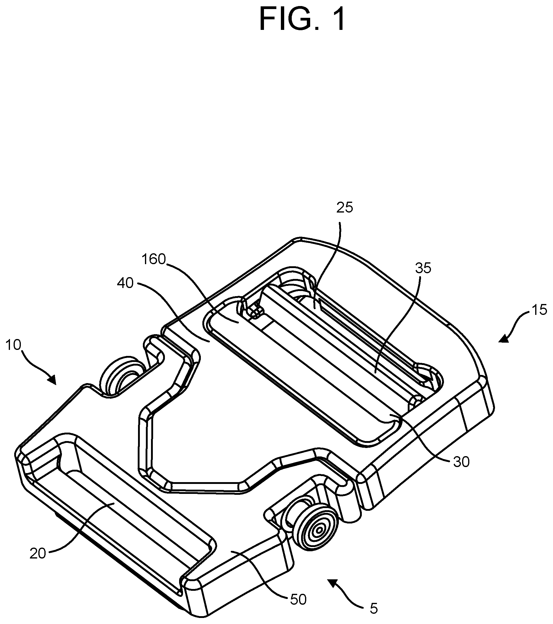 Patent US11771182 — Belt buckle — Figure 1