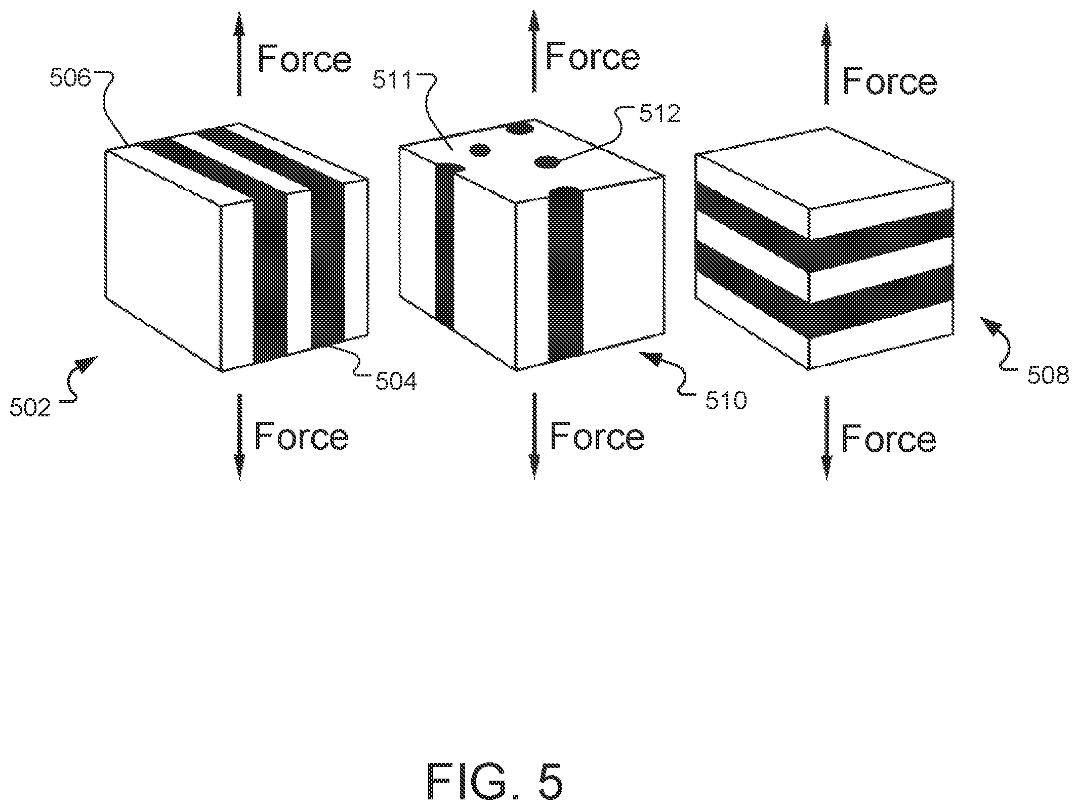 Patent US11771183 Figure 5 – Negative Poisson's ratio materials for fasteners