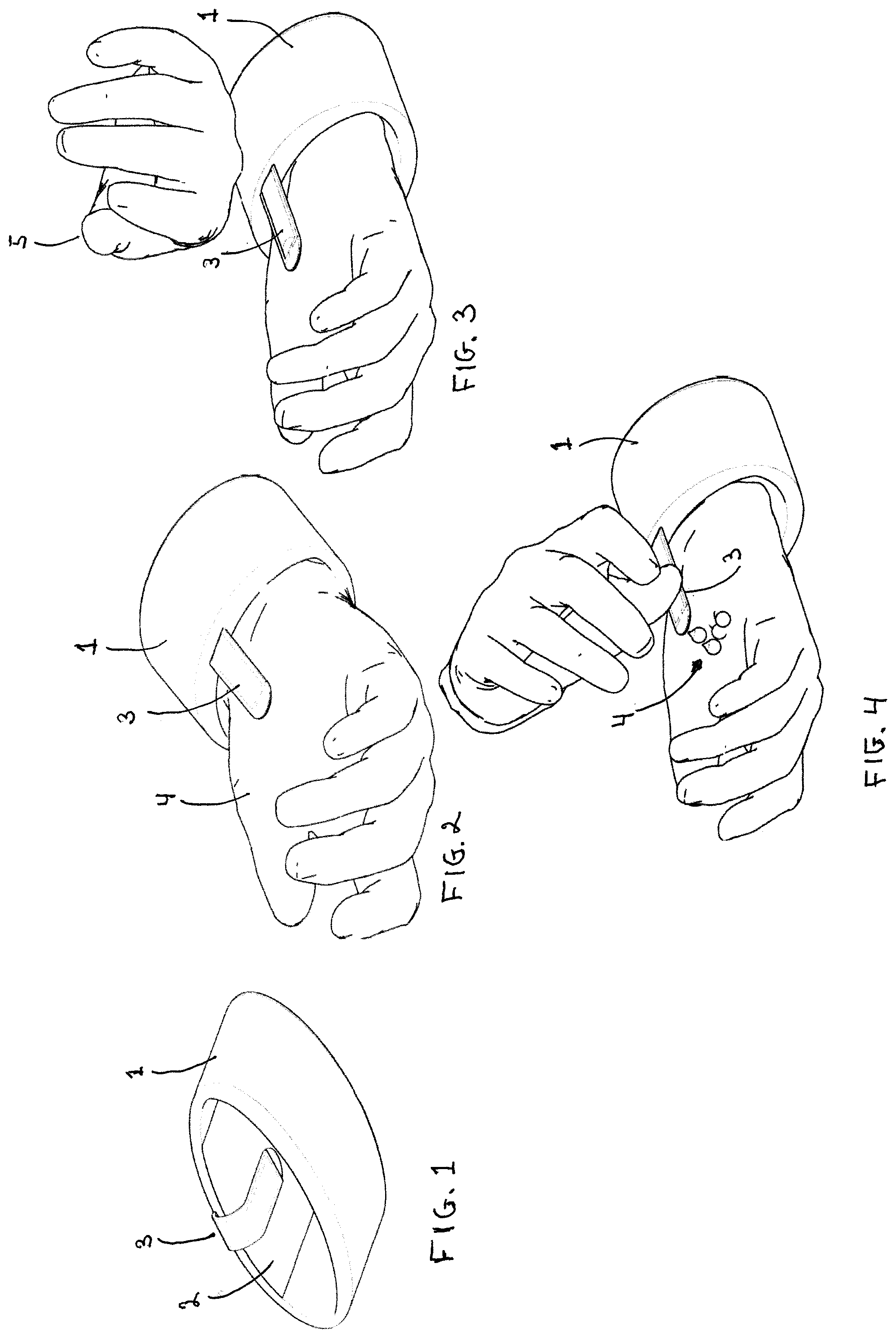 Patent US11771185 — Wrist dispenser — Figure 1