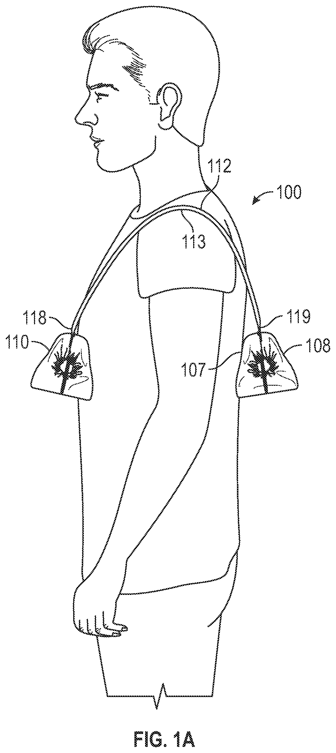 Patent US11771189 — Shoe tote — Figure 1