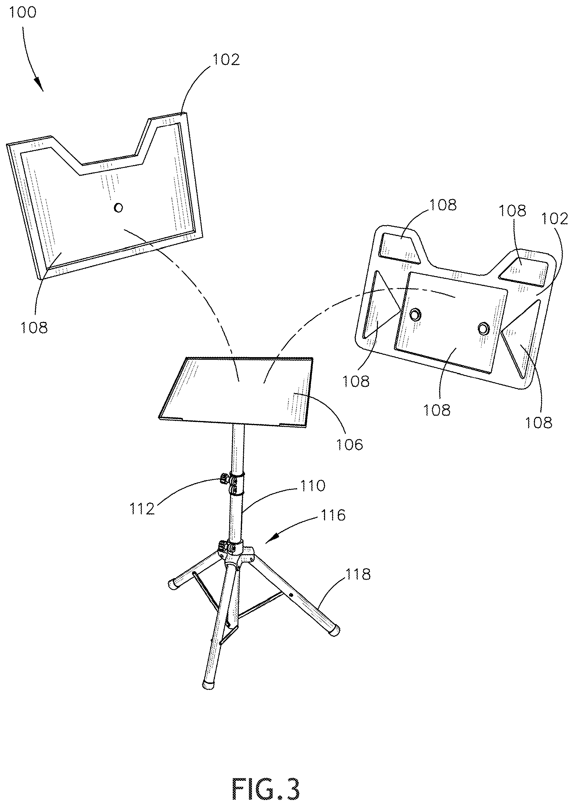 Patent US11771195 Figure 3 – Mobile color and style application device
