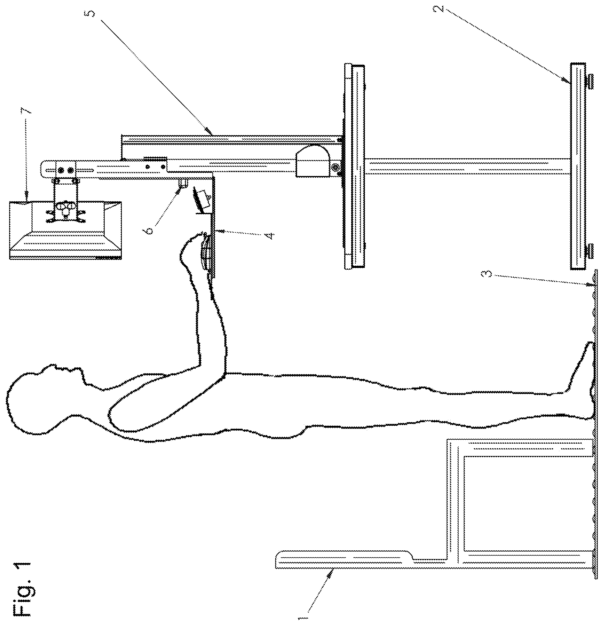 Patent US11771218 — Systems and methods for automatically directing a height adjustable desk based on a plurality of sensors — Figure 1