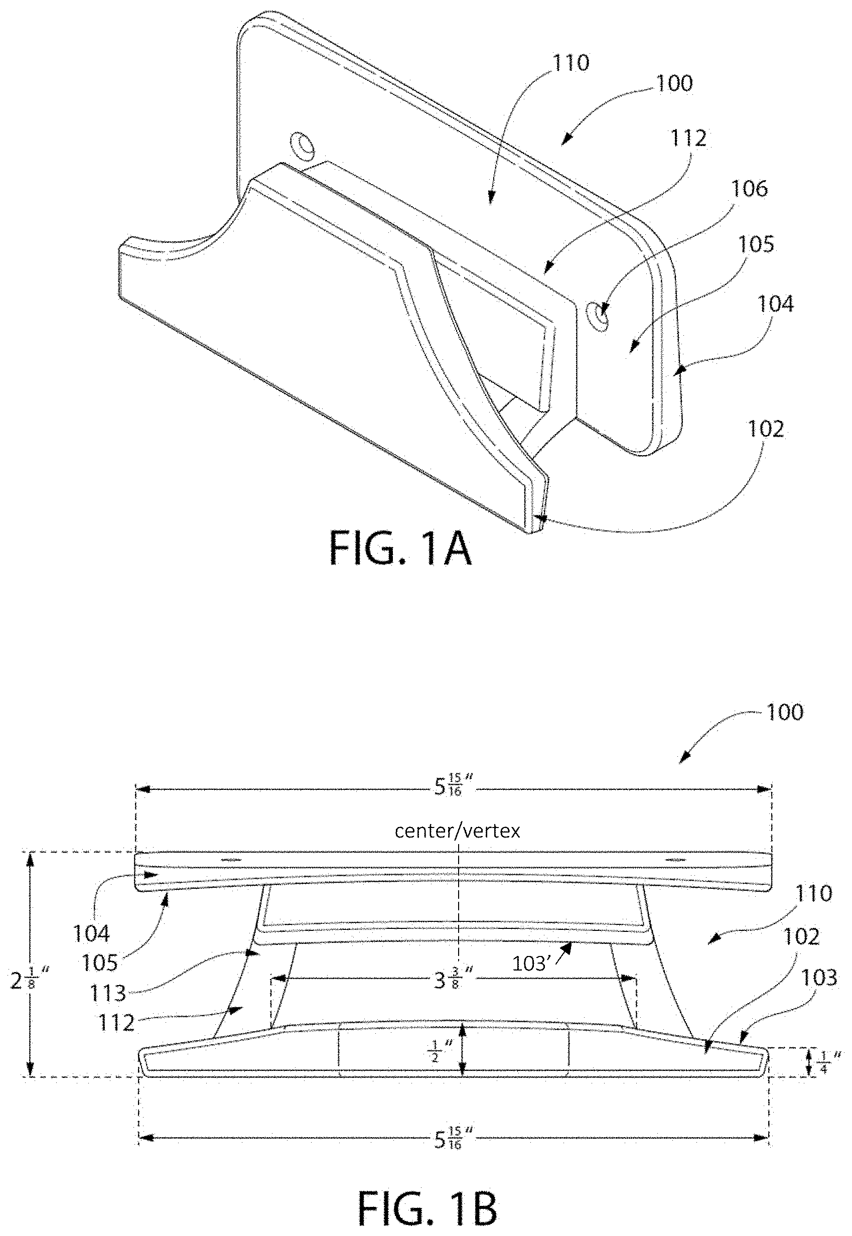 Patent US11771228 — Universal back of chair hanger — Figure 1