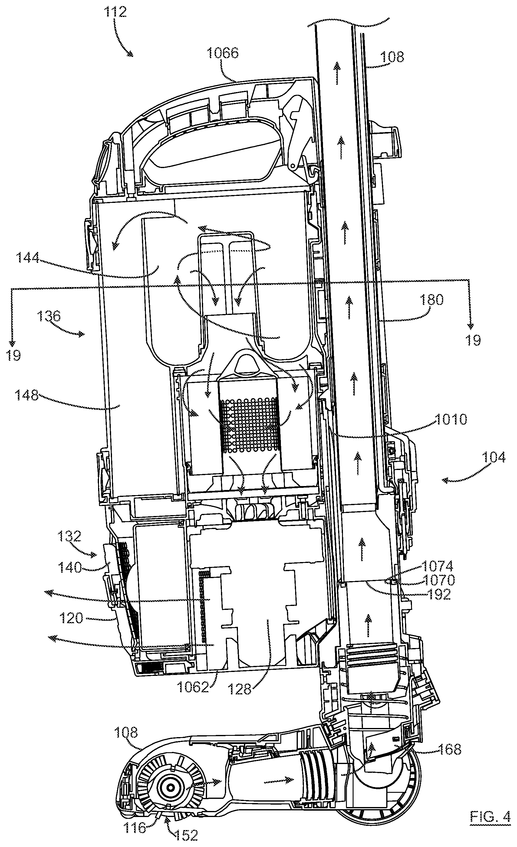 Patent US11771276 Figure 5 – Surface cleaning apparatus