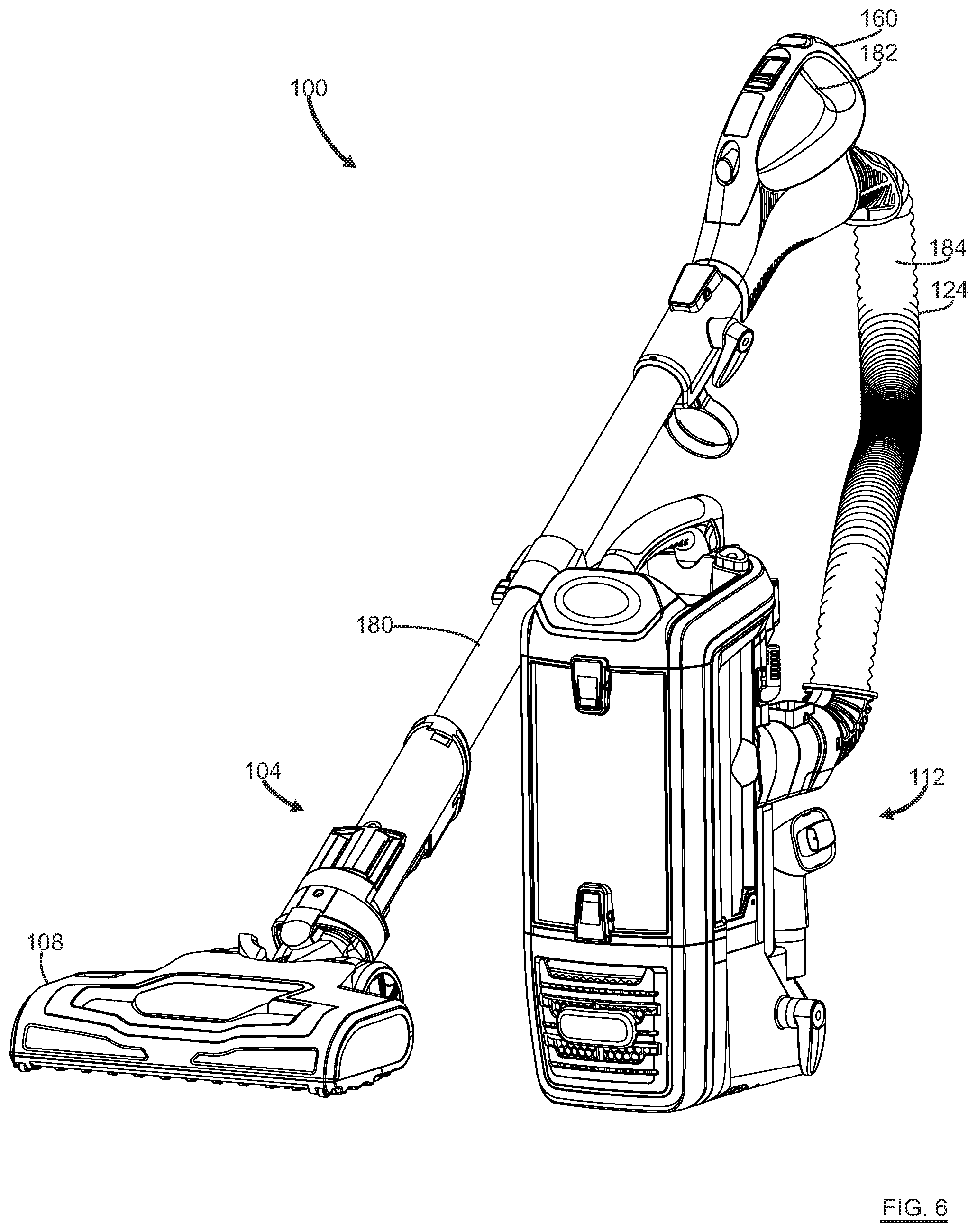 Patent US11771276 Figure 7 – Surface cleaning apparatus