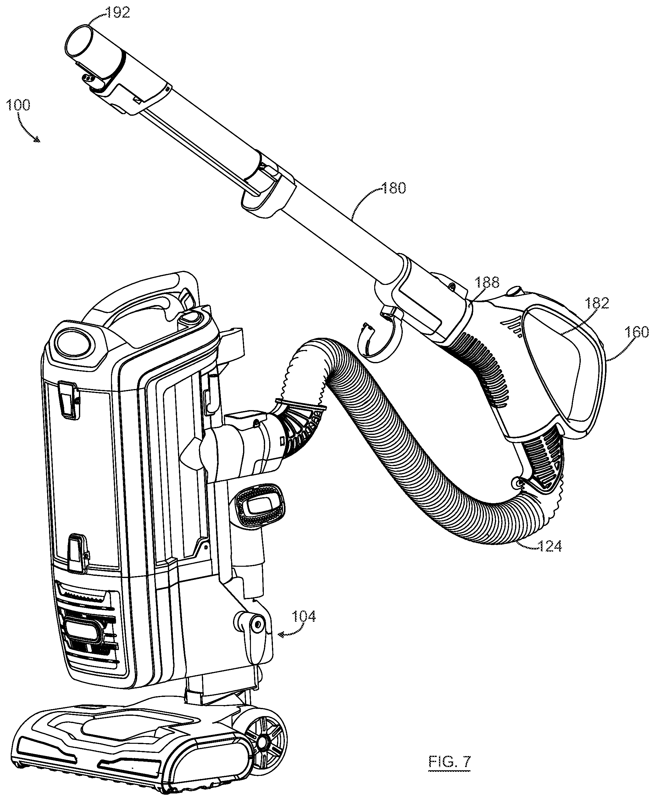 Patent US11771276 Figure 8 – Surface cleaning apparatus