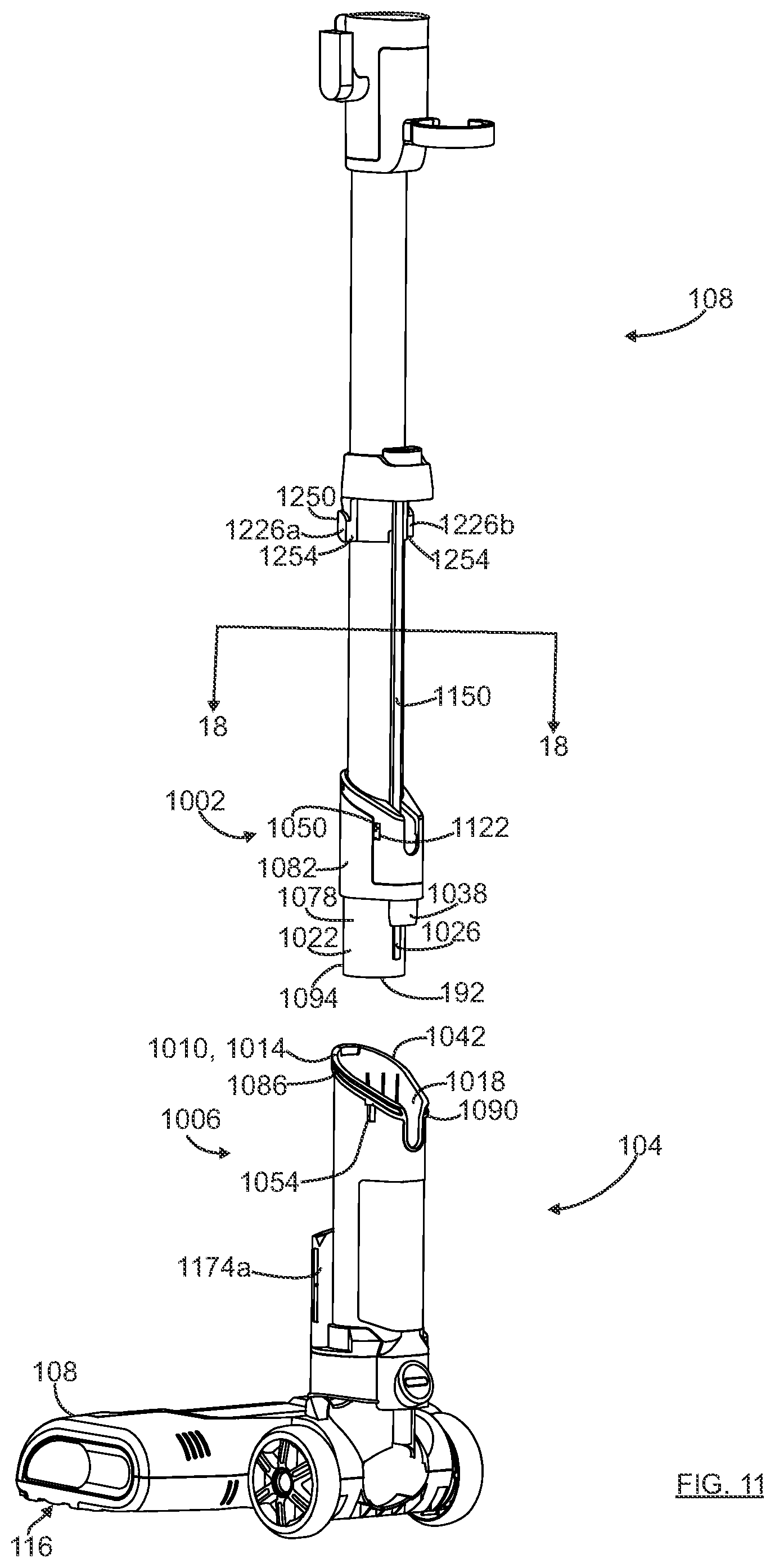 Patent US11771276 Figure 12 – Surface cleaning apparatus