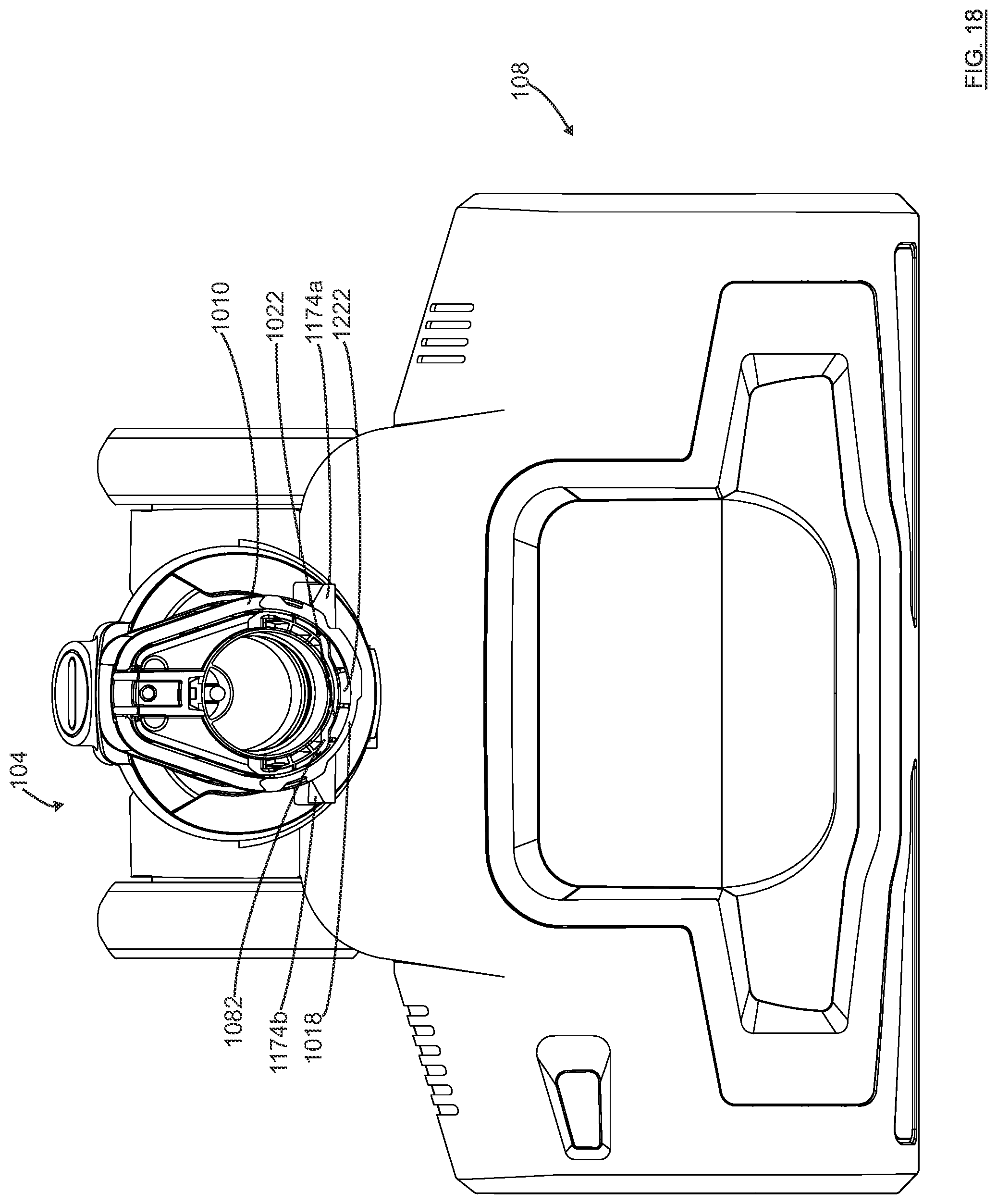Patent US11771276 Figure 19 – Surface cleaning apparatus