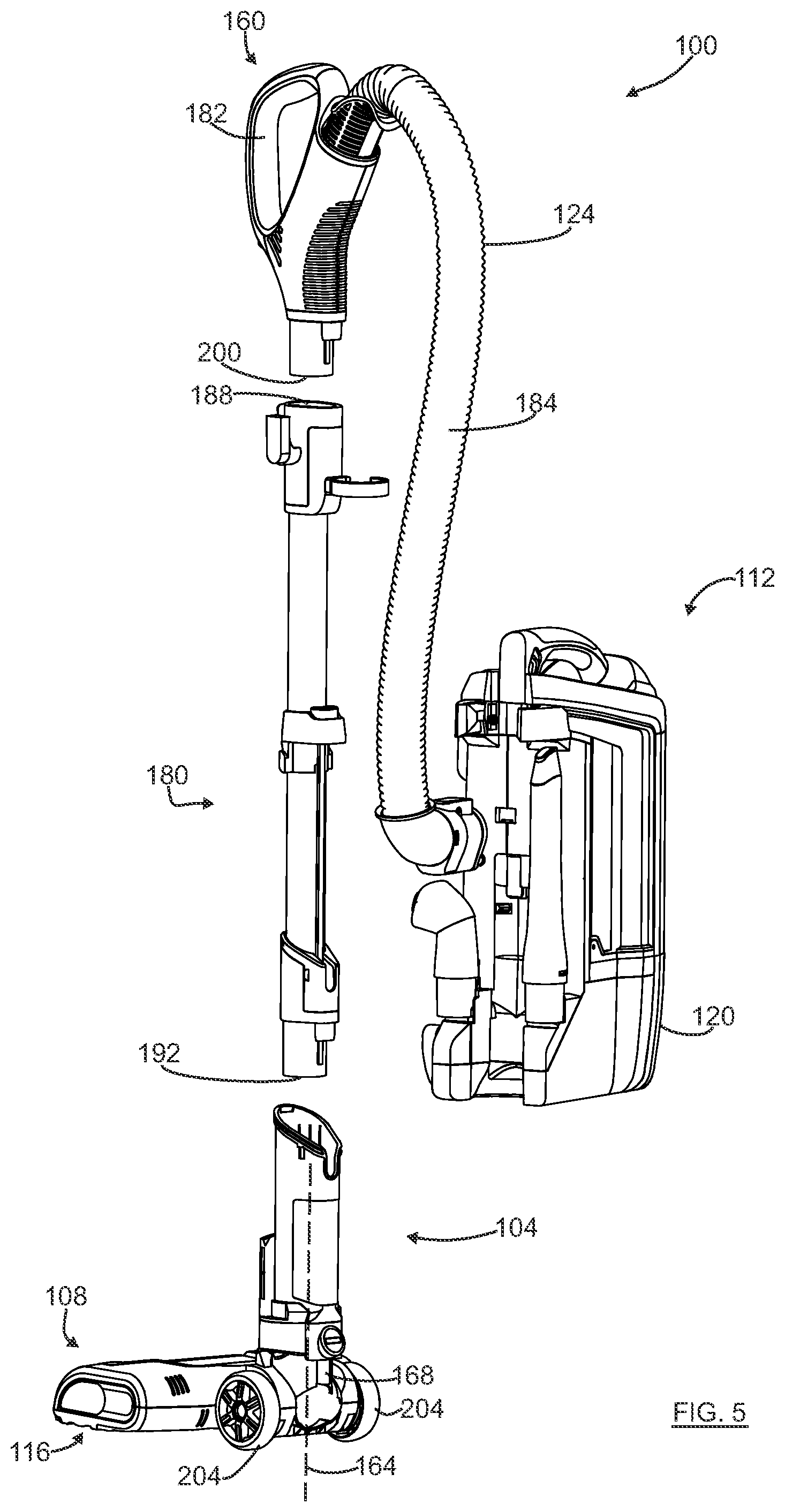 Patent US11771277 Figure 6 – Surface cleaning apparatus