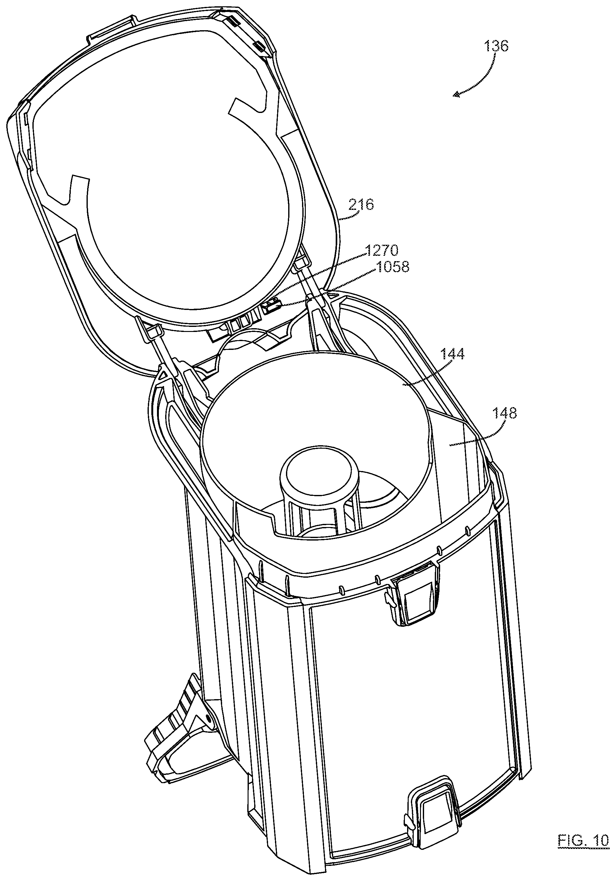 Patent US11771277 Figure 11 – Surface cleaning apparatus