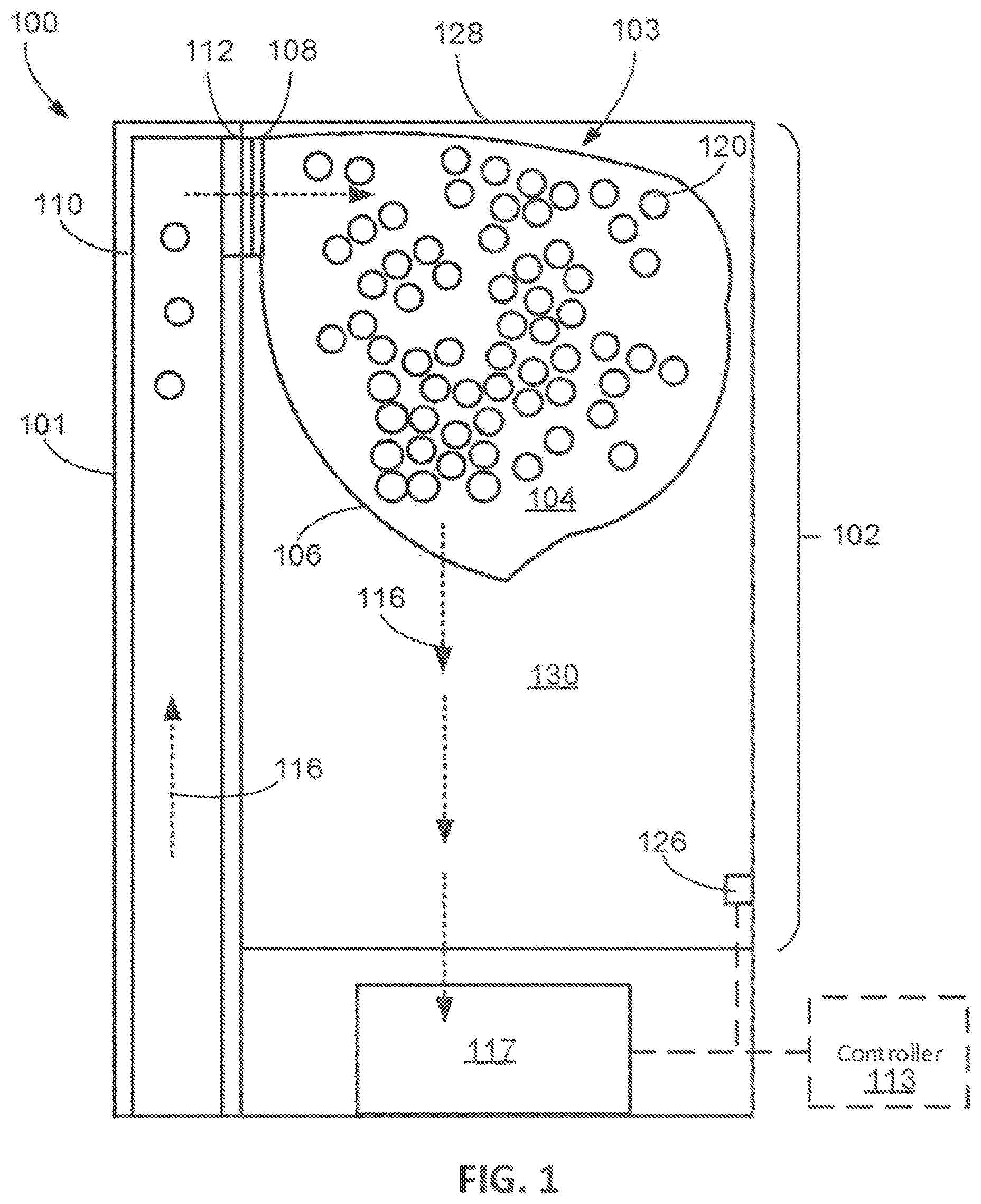Patent US11771288 Figure 1 – Control of evacuation stations