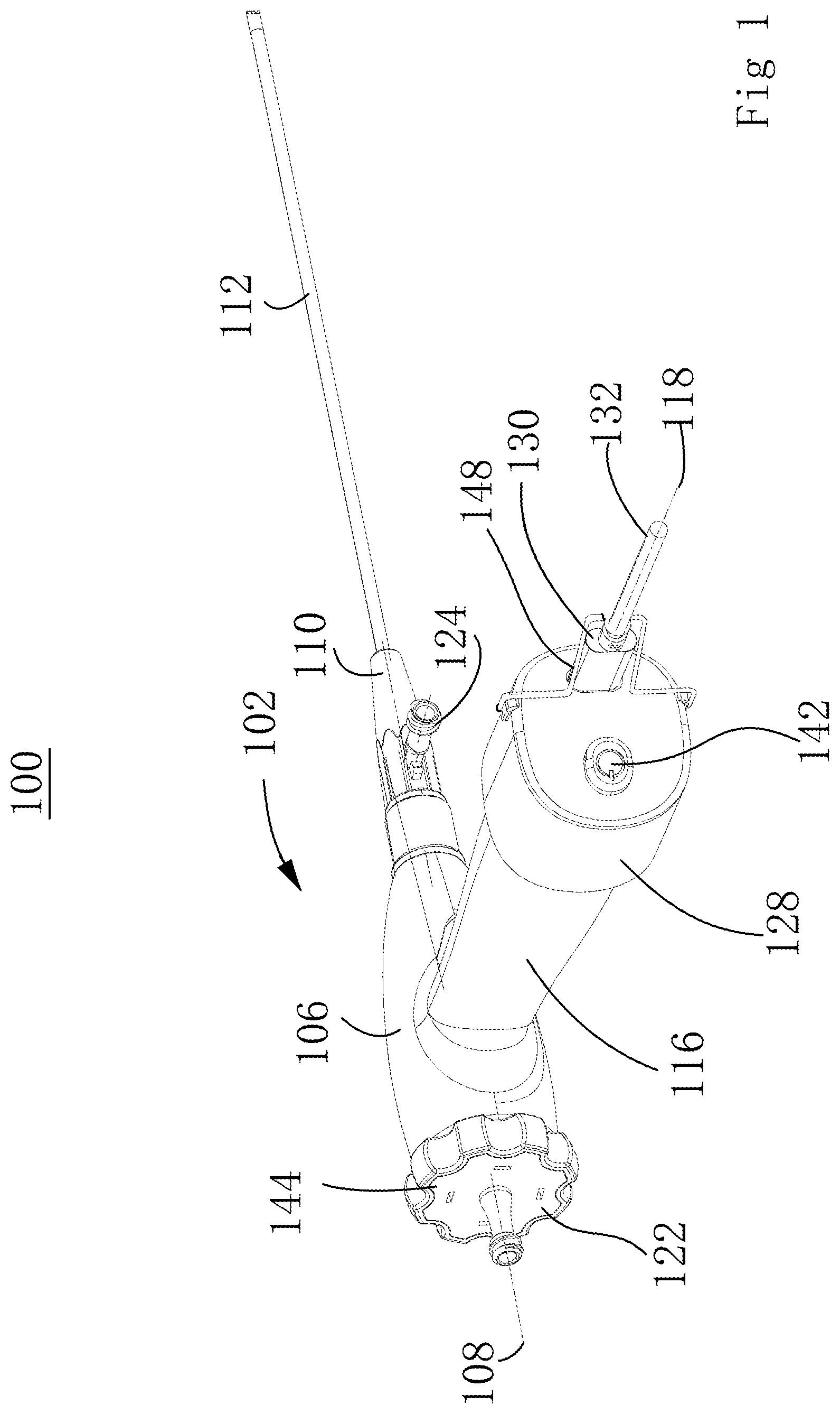 Patent US11771304 — Minimally invasive endoscope — Figure 1