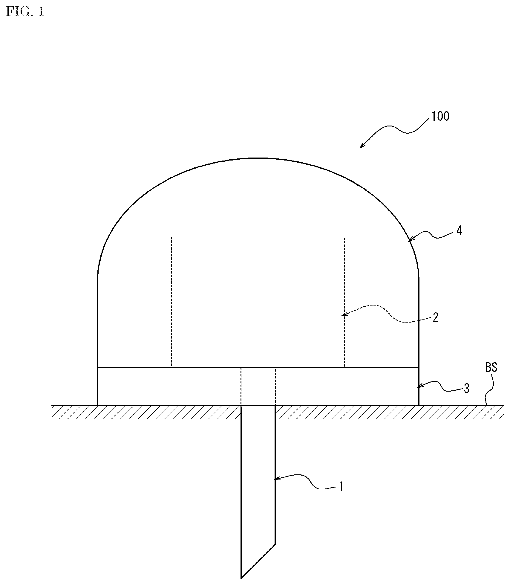 Patent US11771351 — Sensor and method for manufacturing sensor — Figure 1
