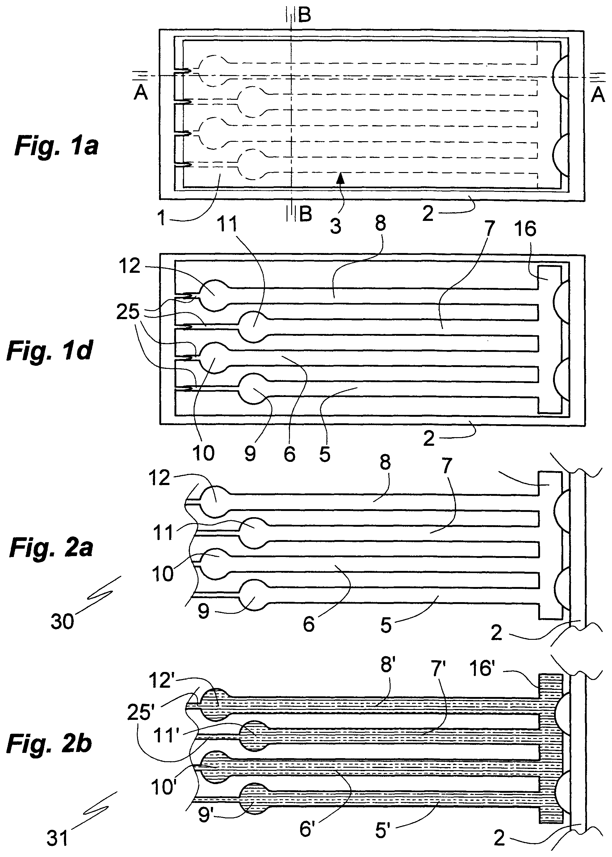 Patent US11771356 — Microelectrode array comprising connecting microfibers — Figure 1