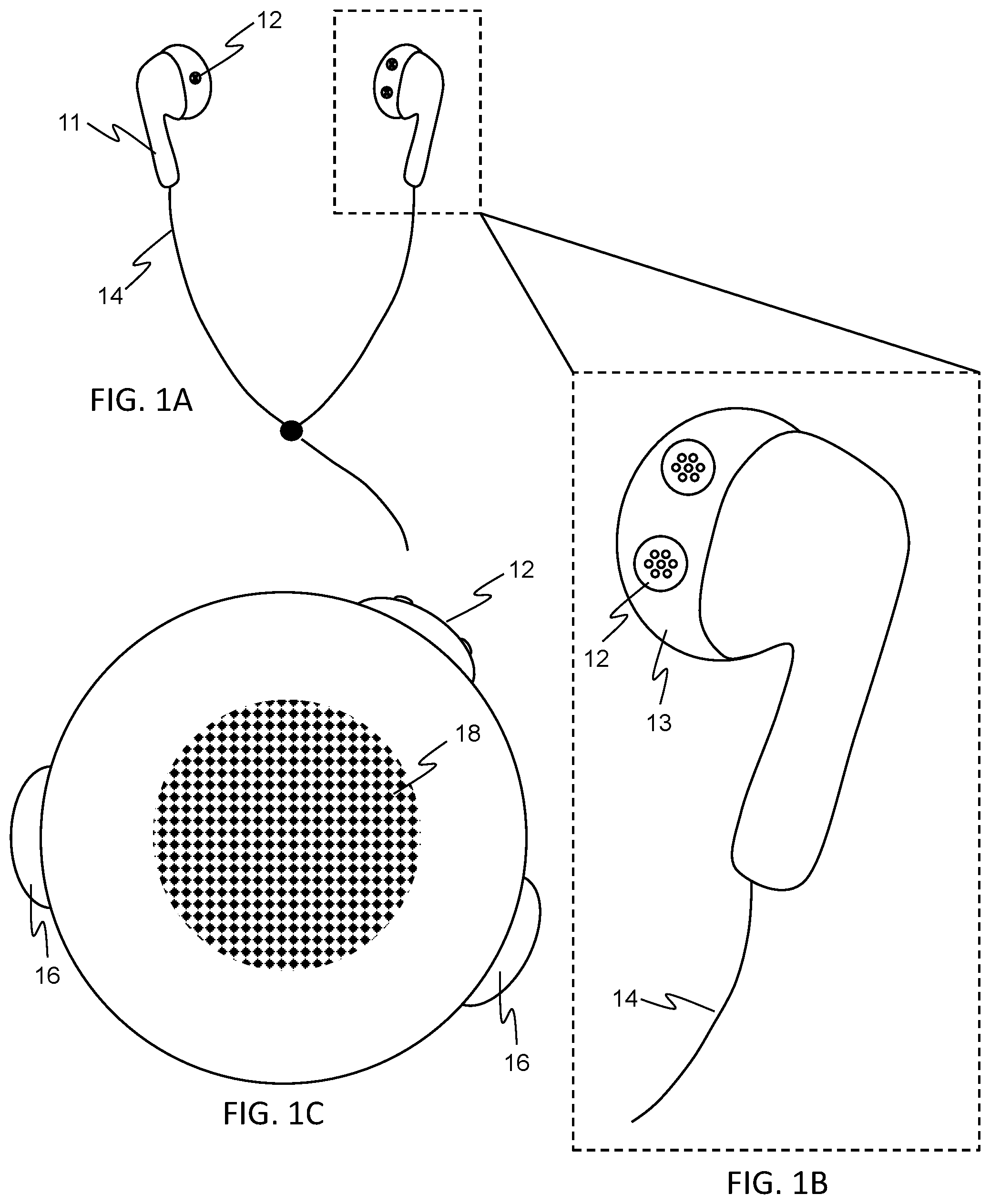 Patent US11771371 Figure 1 – Head-mounted physiological signal monitoring system, devices and methods