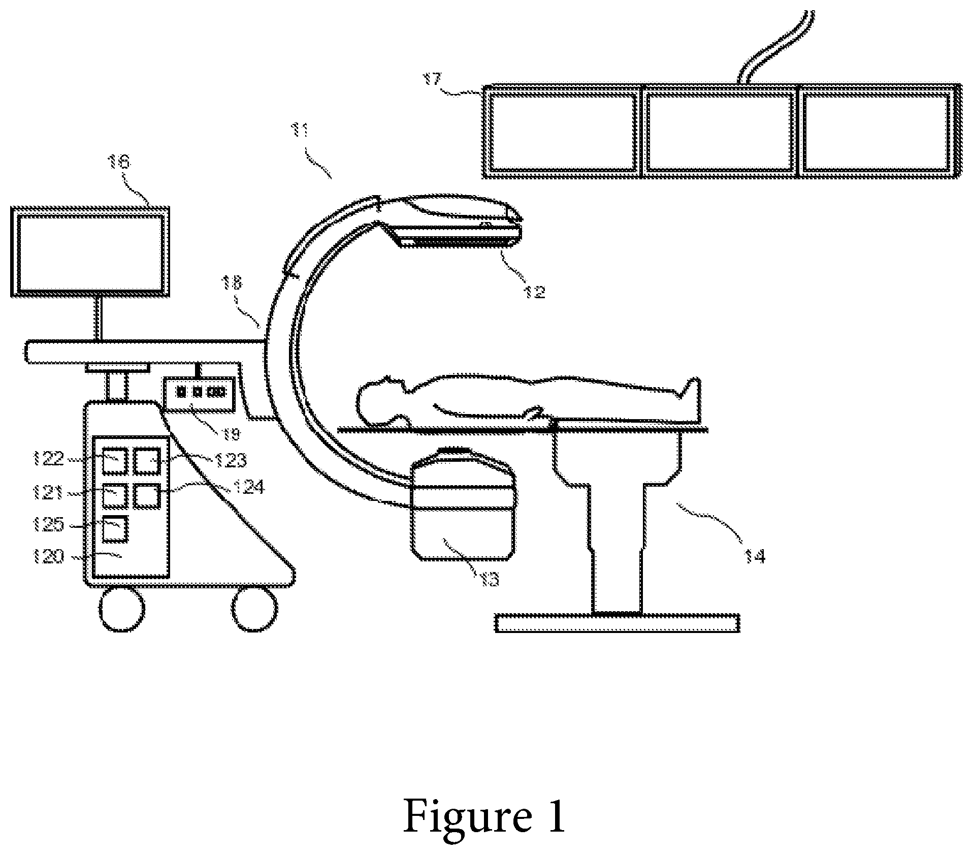 Patent US11771390 — Method and device for determining the contour of anatomical structures in a digital X-ray-based fluoroscopic image — Figure 1