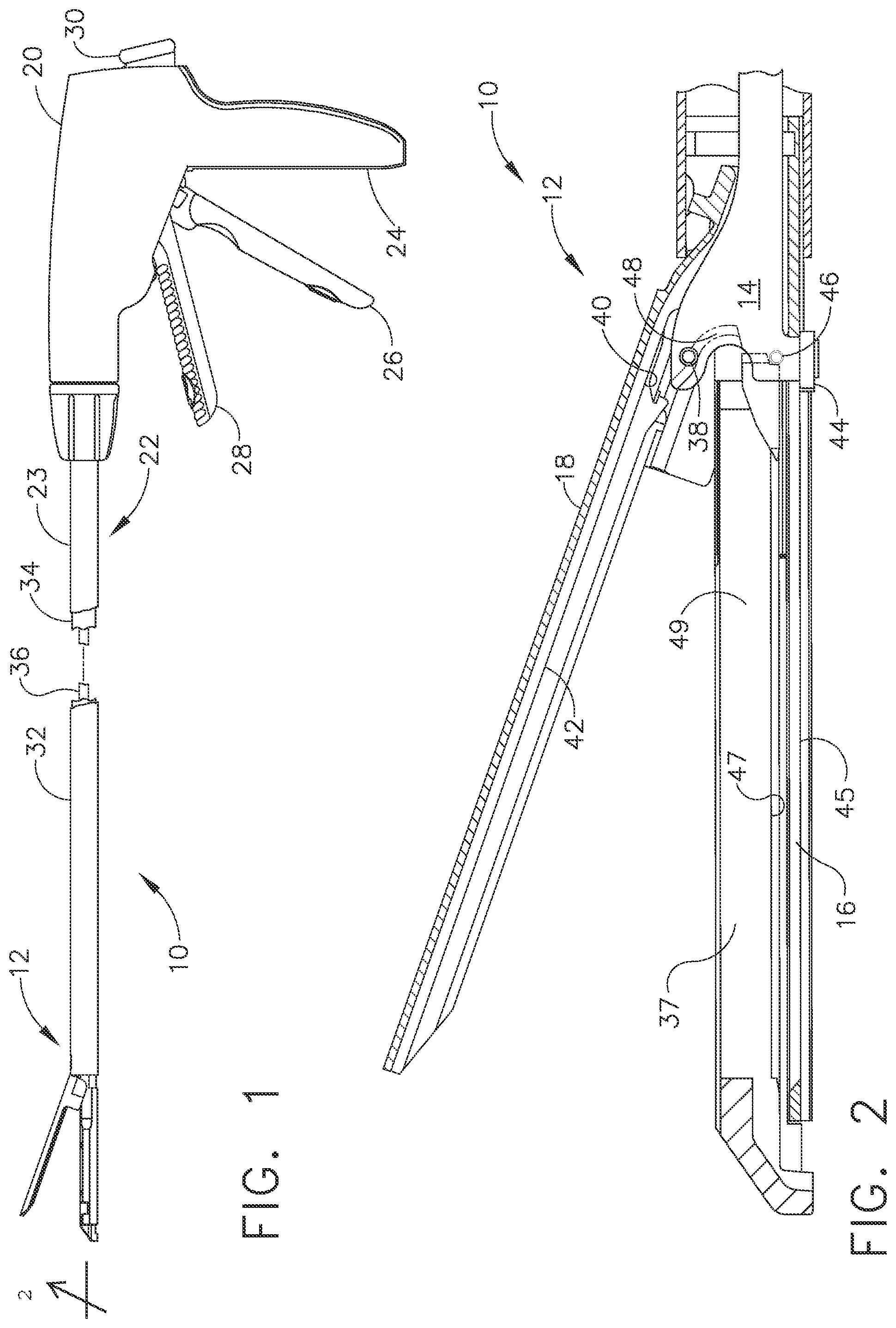 Patent US11771425 — Stapling assembly for forming staples to different formed heights — Figure 1