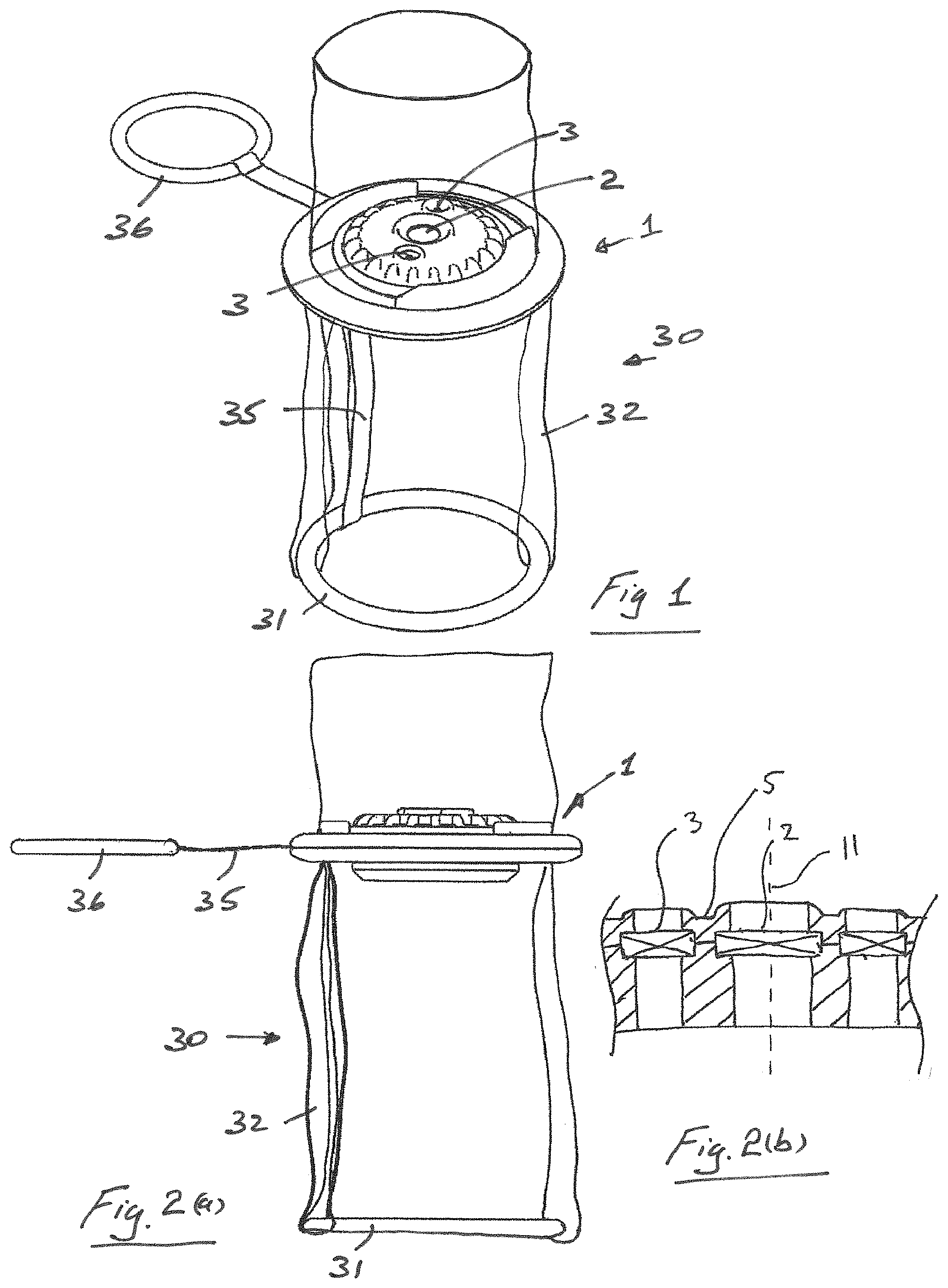 Patent US11771460 — Access port device — Figure 1