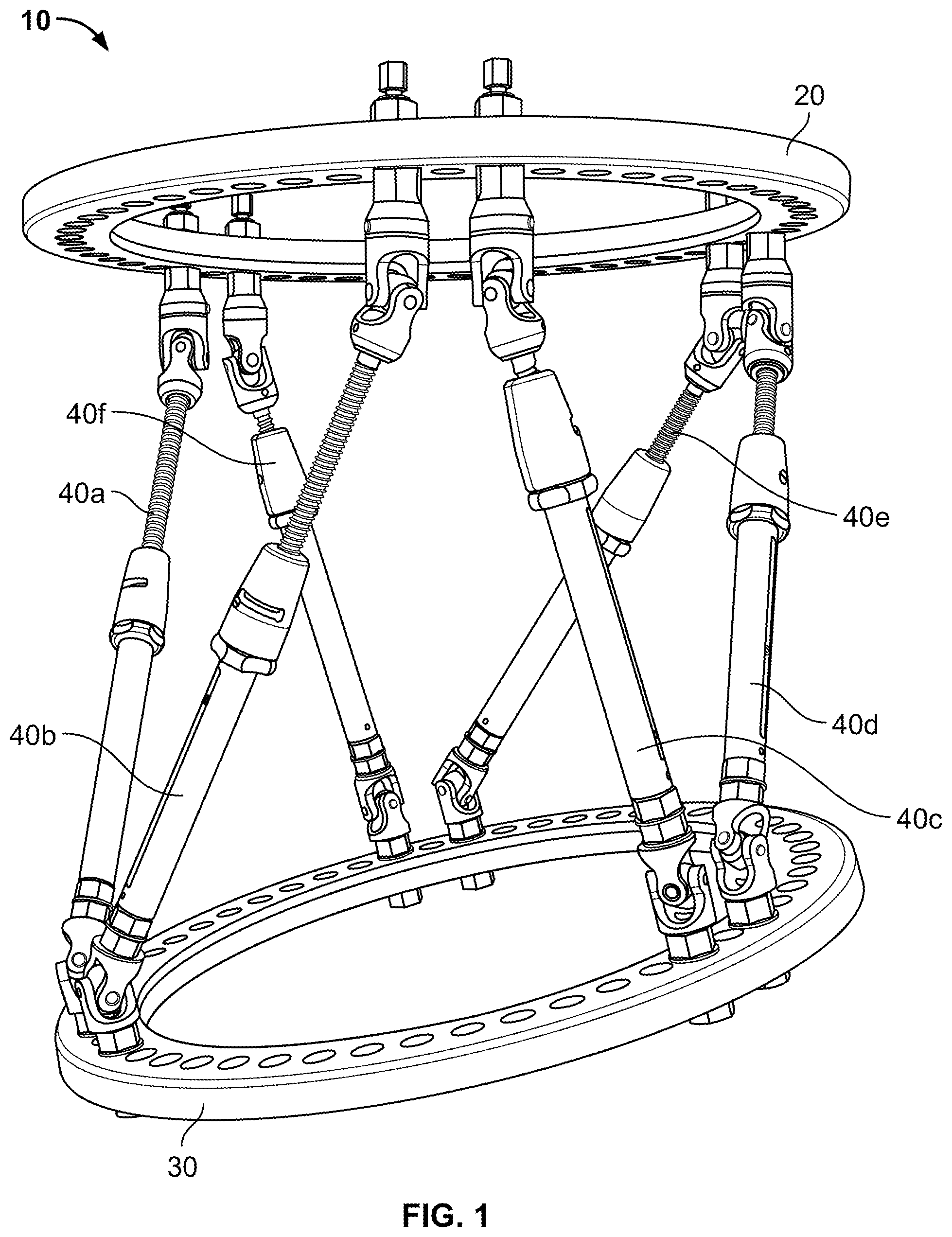 Patent US11771466 — Ring hole planning for external fixation frames — Figure 1