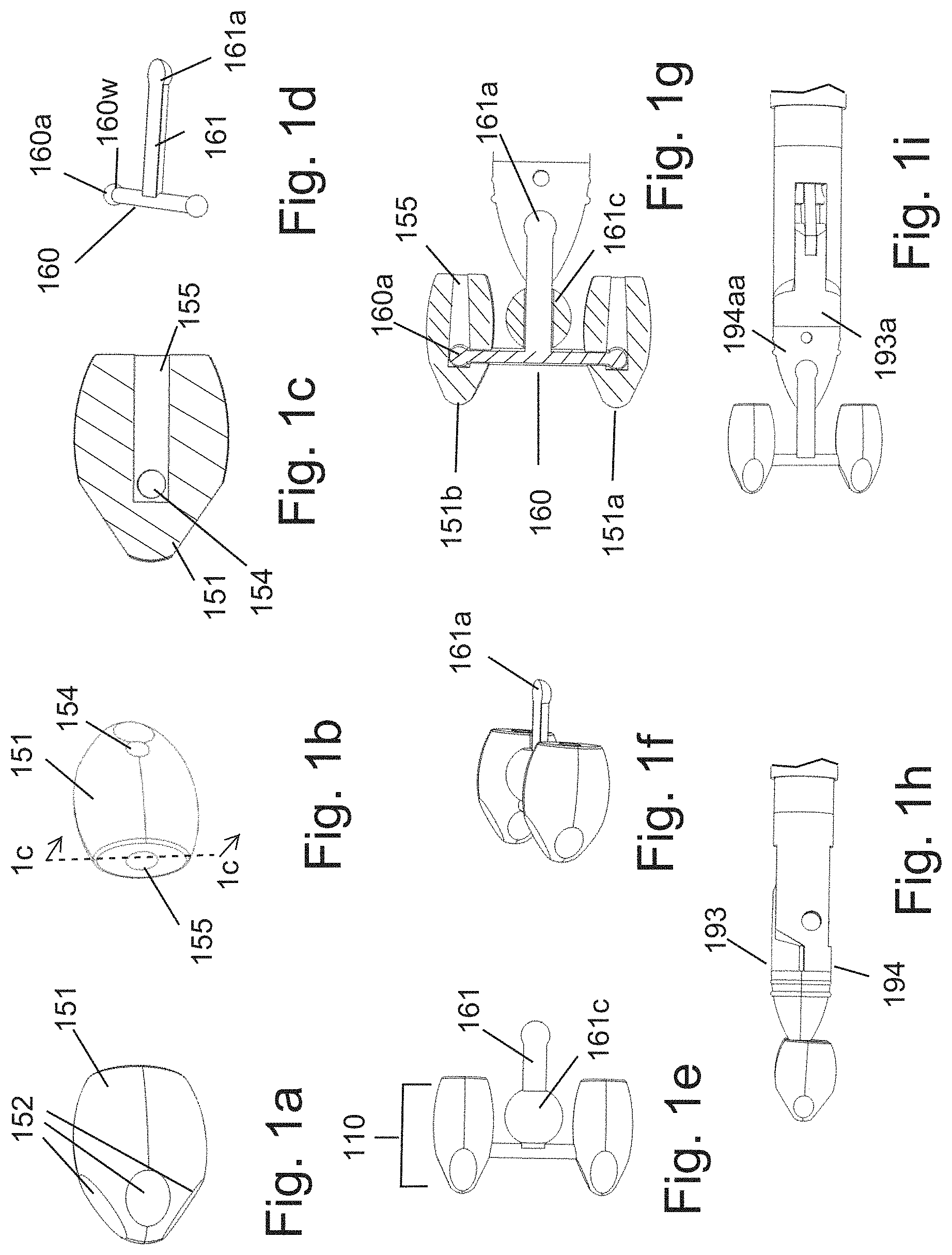 Patent US11771489 — Apparatus and systems for minimally invasive dissection of tissues — Figure 1