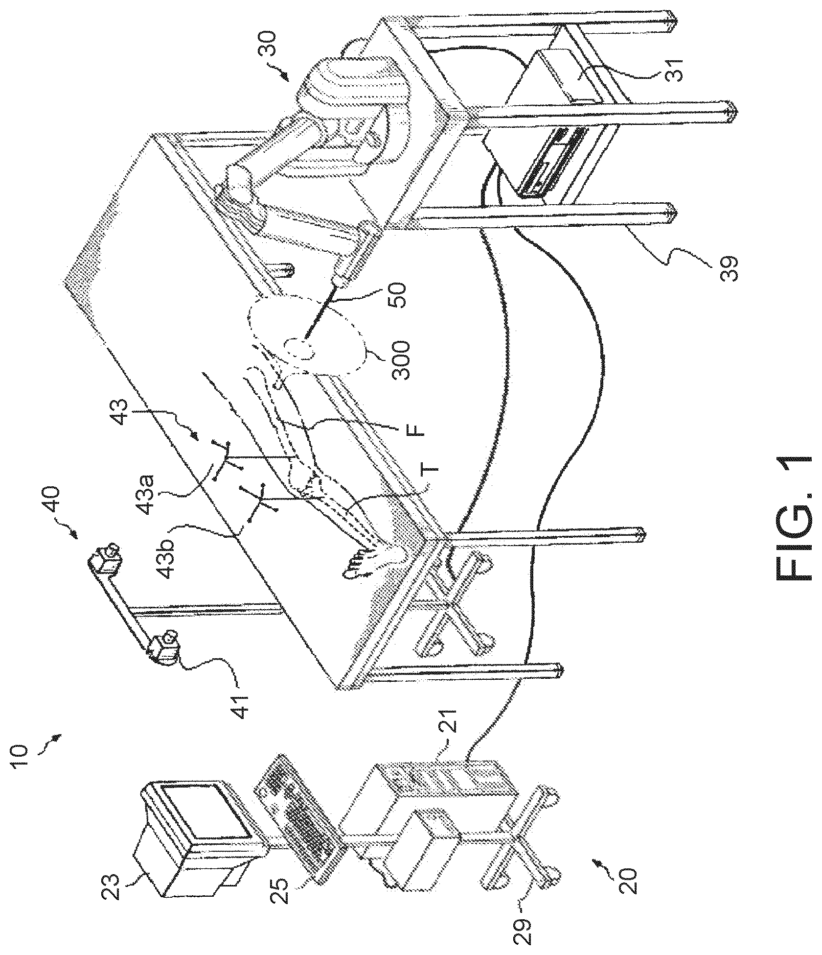 Patent US11771504 — Surgical system with base and arm tracking — Figure 1