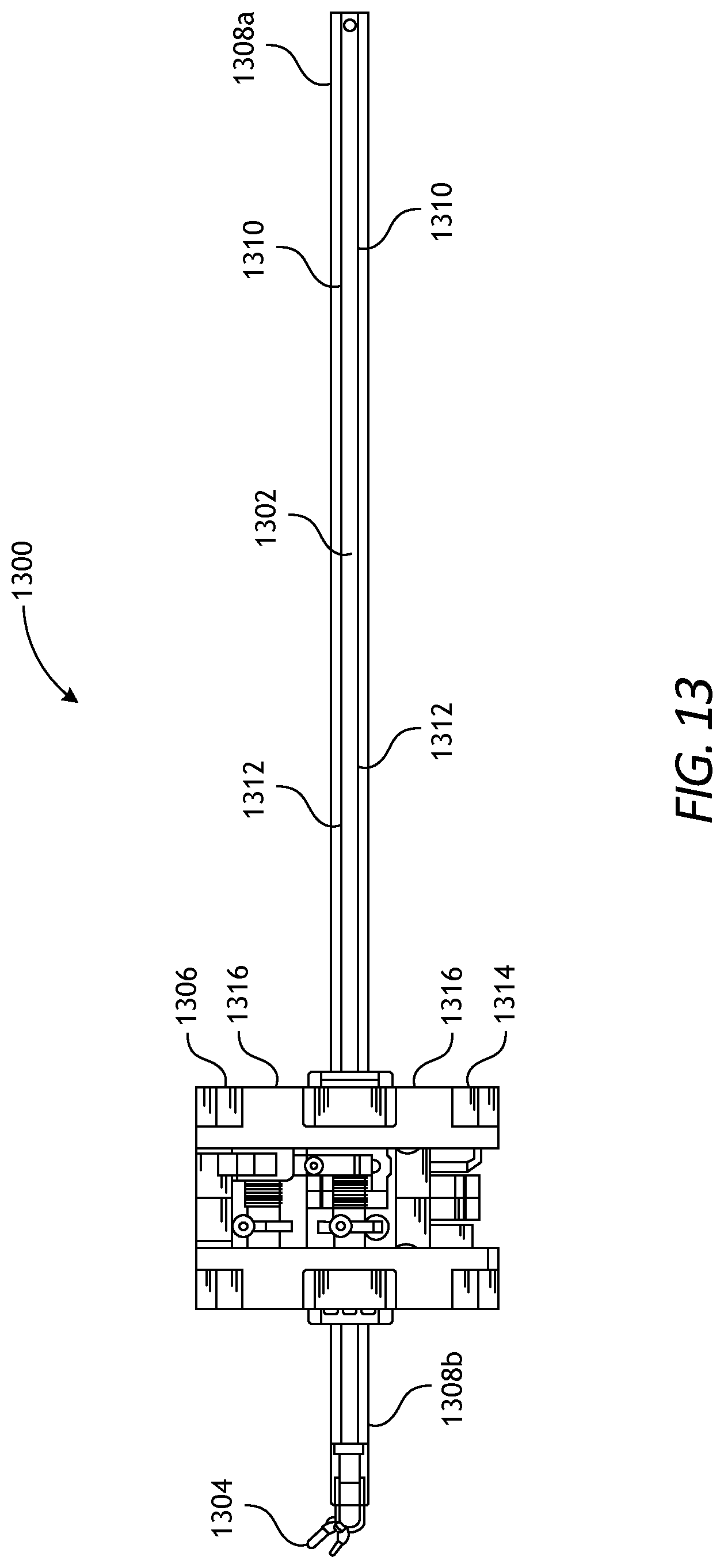Patent US11771509 Figure 12 – Translating robotic surgical tools with integrated firing mechanisms