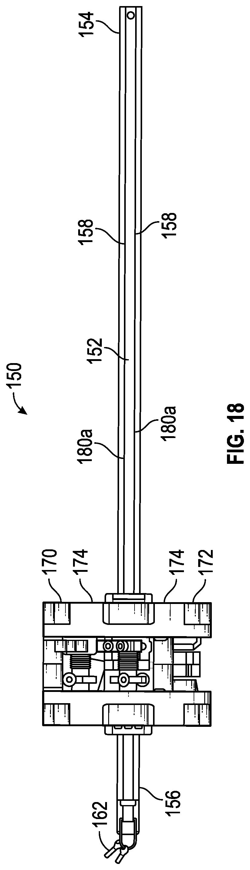 Patent US11771510 Figure 17 – Systems and methods for kinematic optimization with shared robotic degrees-of-freedom