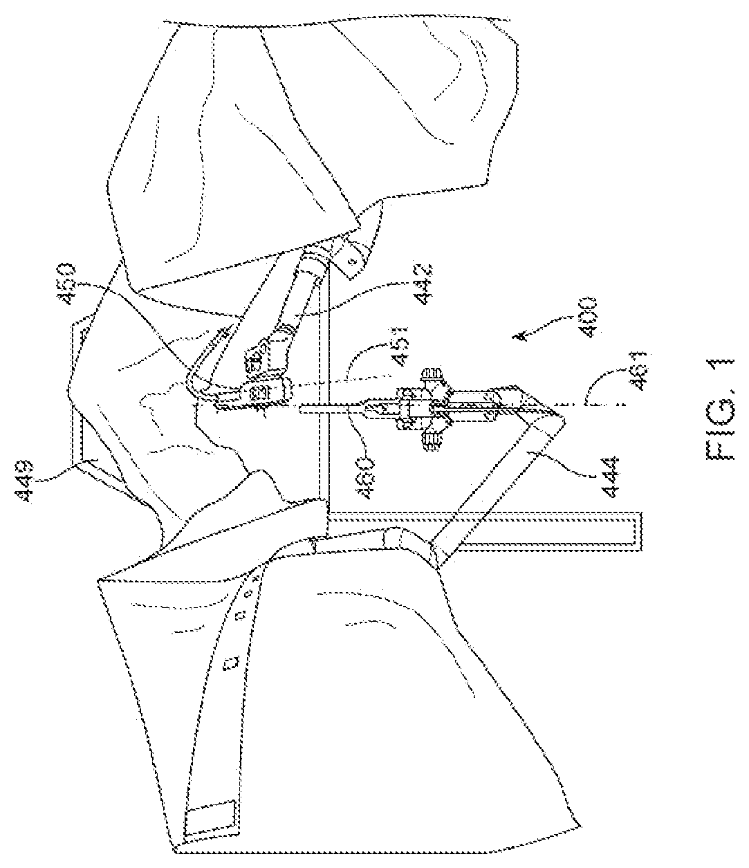 Patent US11771512 — Systems and methods for defining and modifying range of motion of probe used in patient treatment — Figure 1
