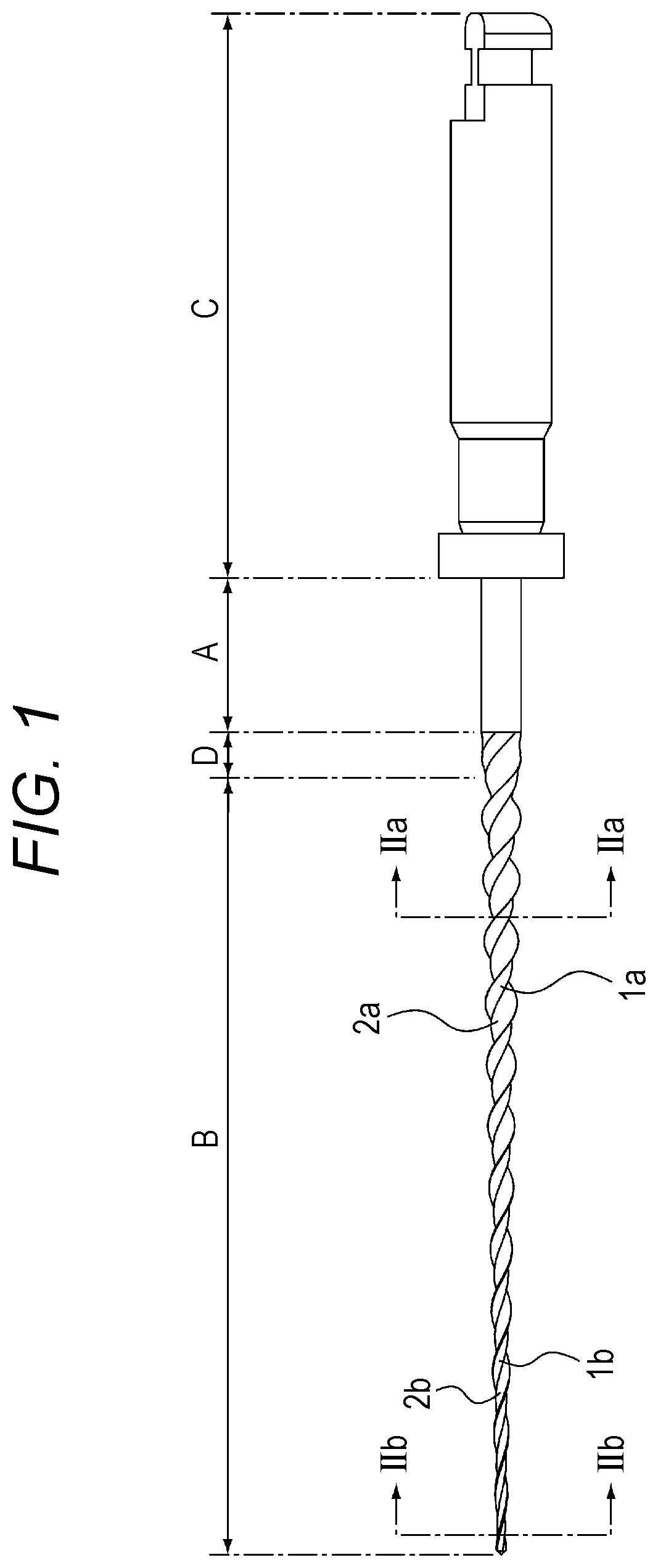Patent US11771522 — Dental root canal treatment instrument — Figure 1