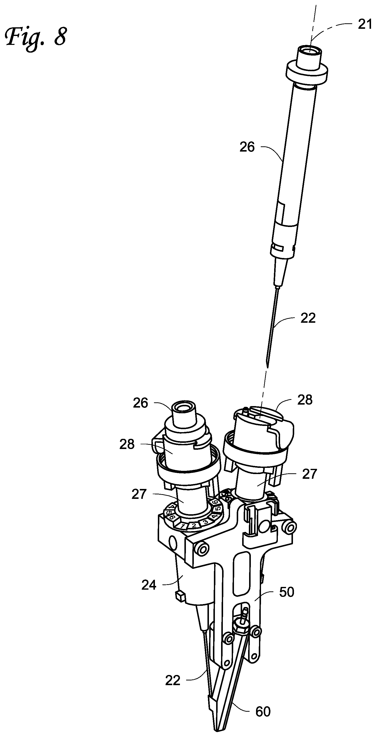 Patent US11771538 Figure 8 – Injection systems and methods