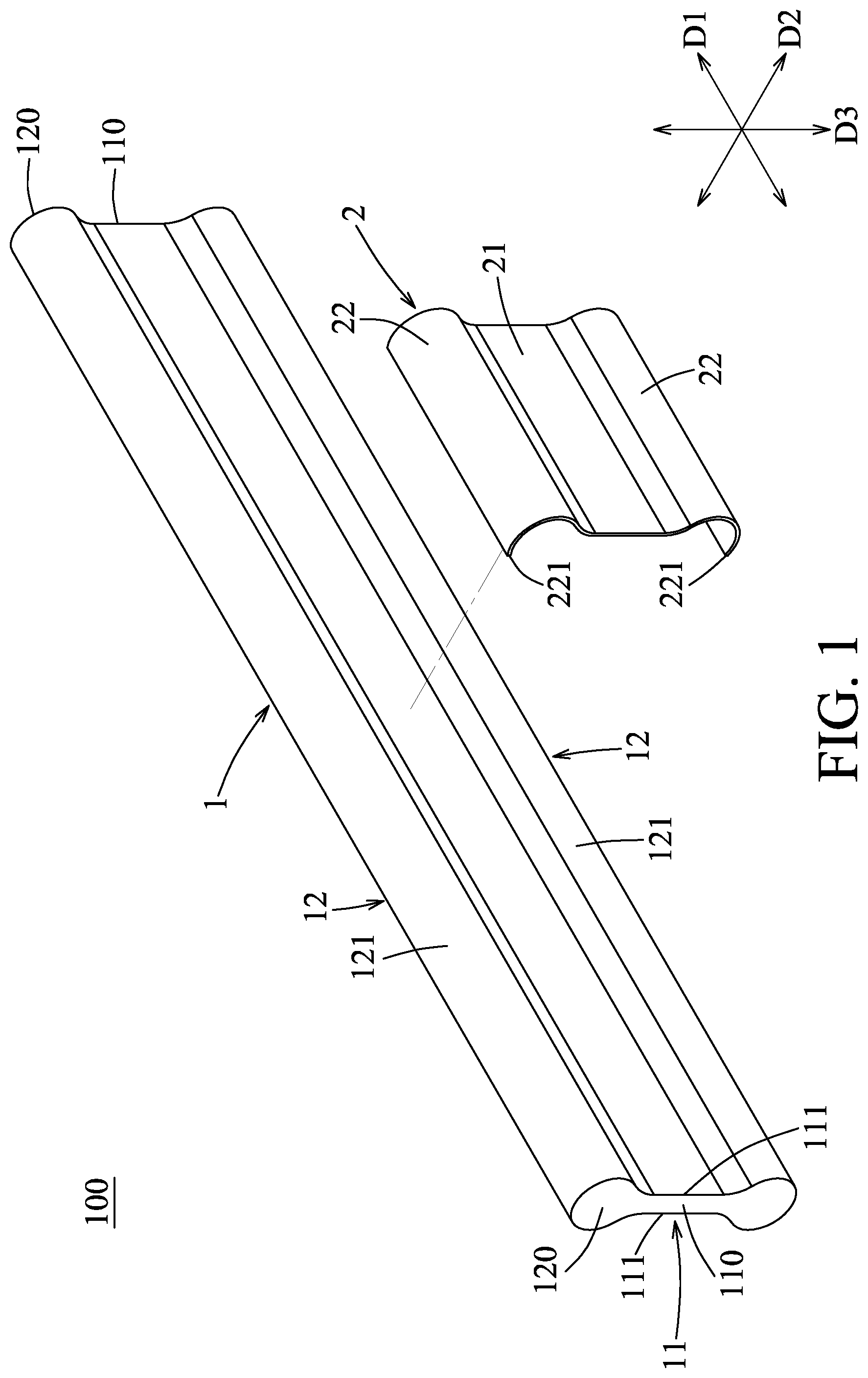 Patent US11771559 — Support device and method of using the same — Figure 1