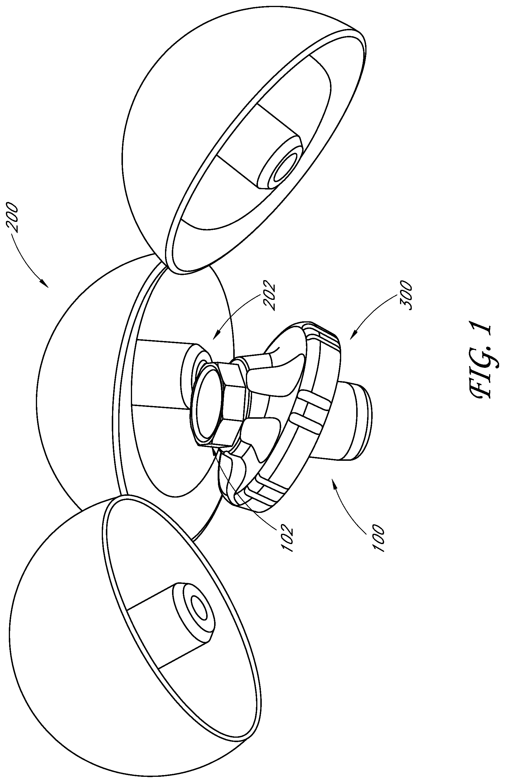 Patent US11771561 — Total reverse shoulder systems and methods — Figure 1
