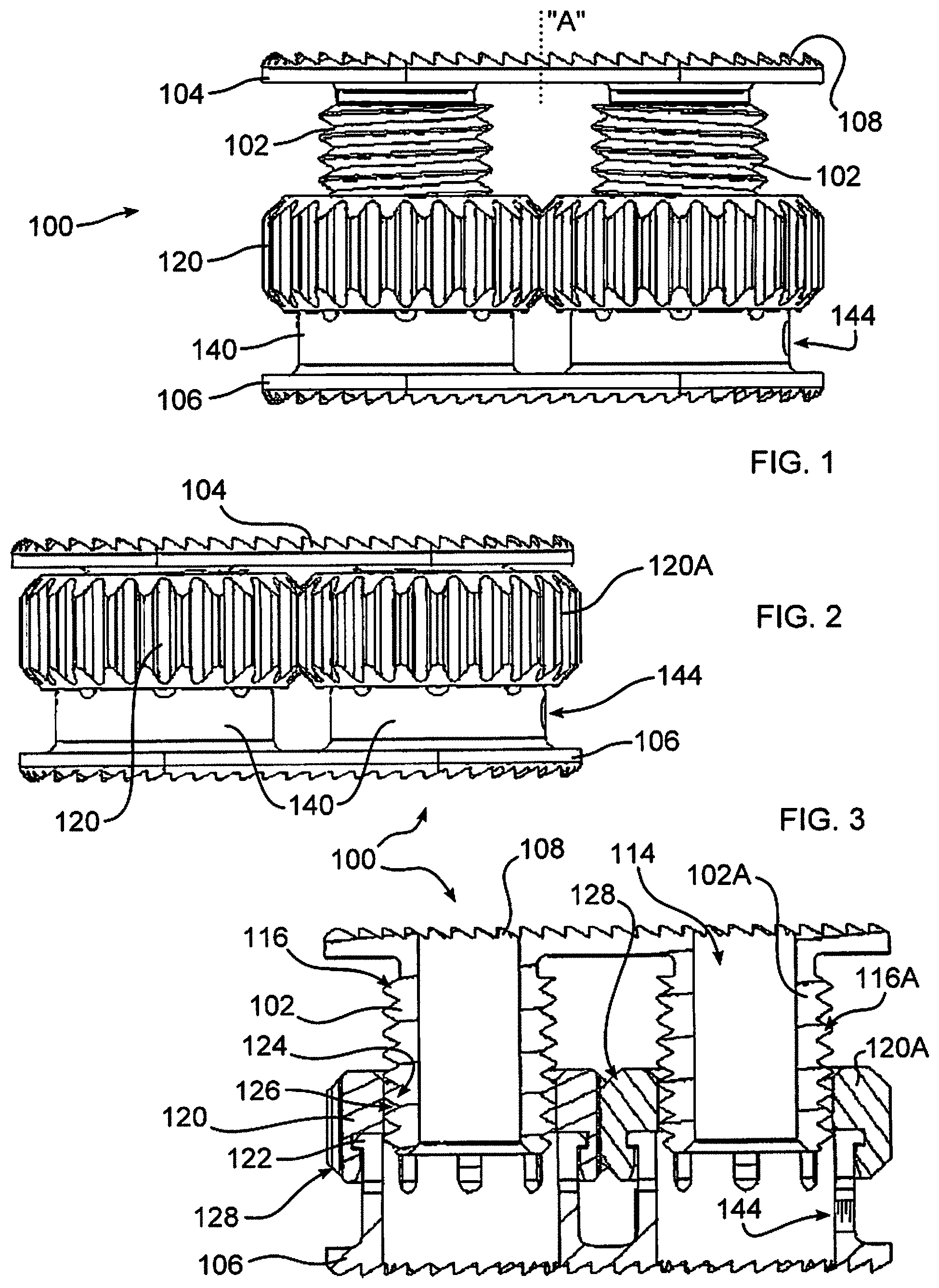 Patent US11771564 — Articulating and expandable vertebral implant — Figure 1