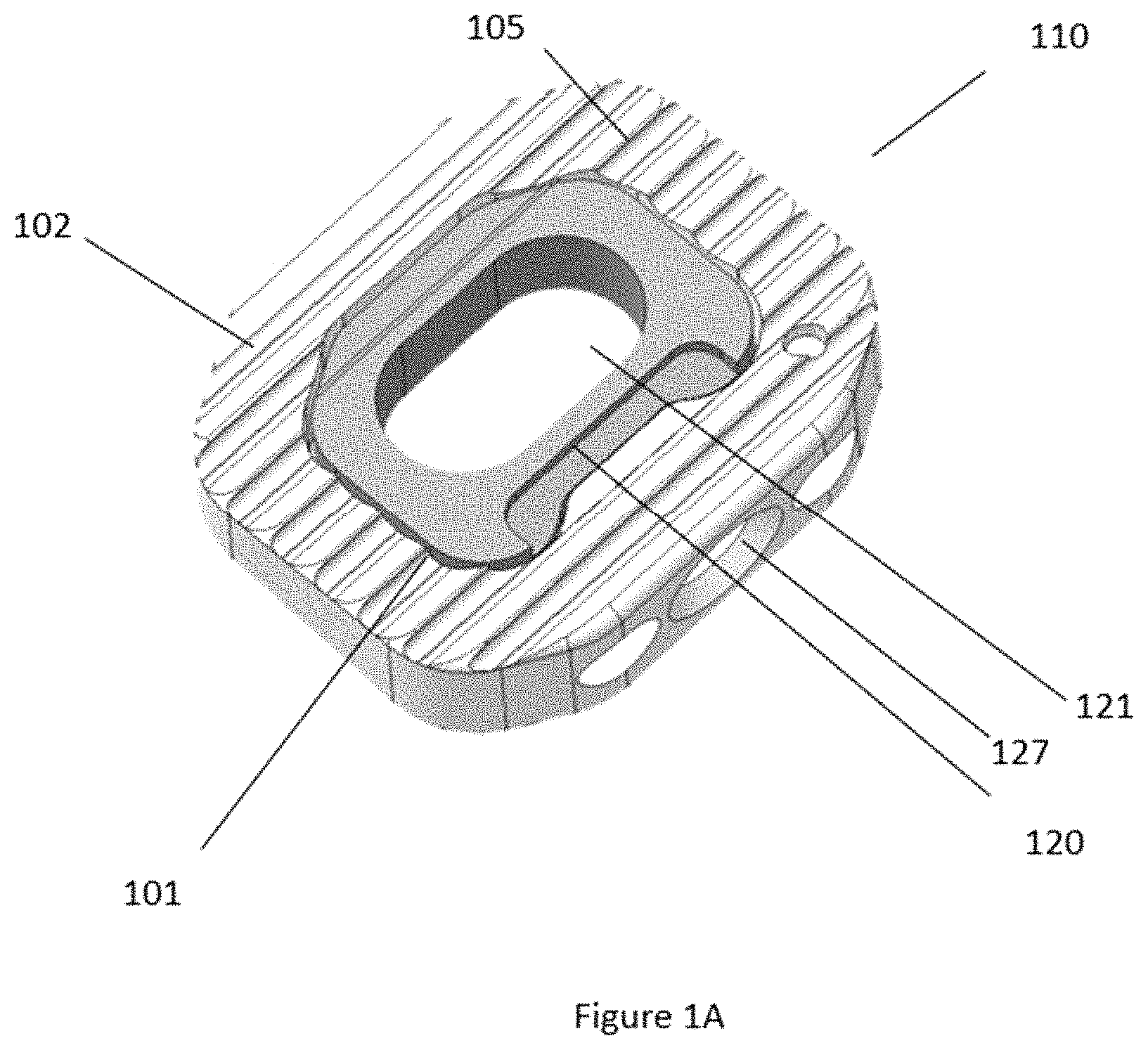 Patent US11771566 — Porous spinal implant — Figure 1