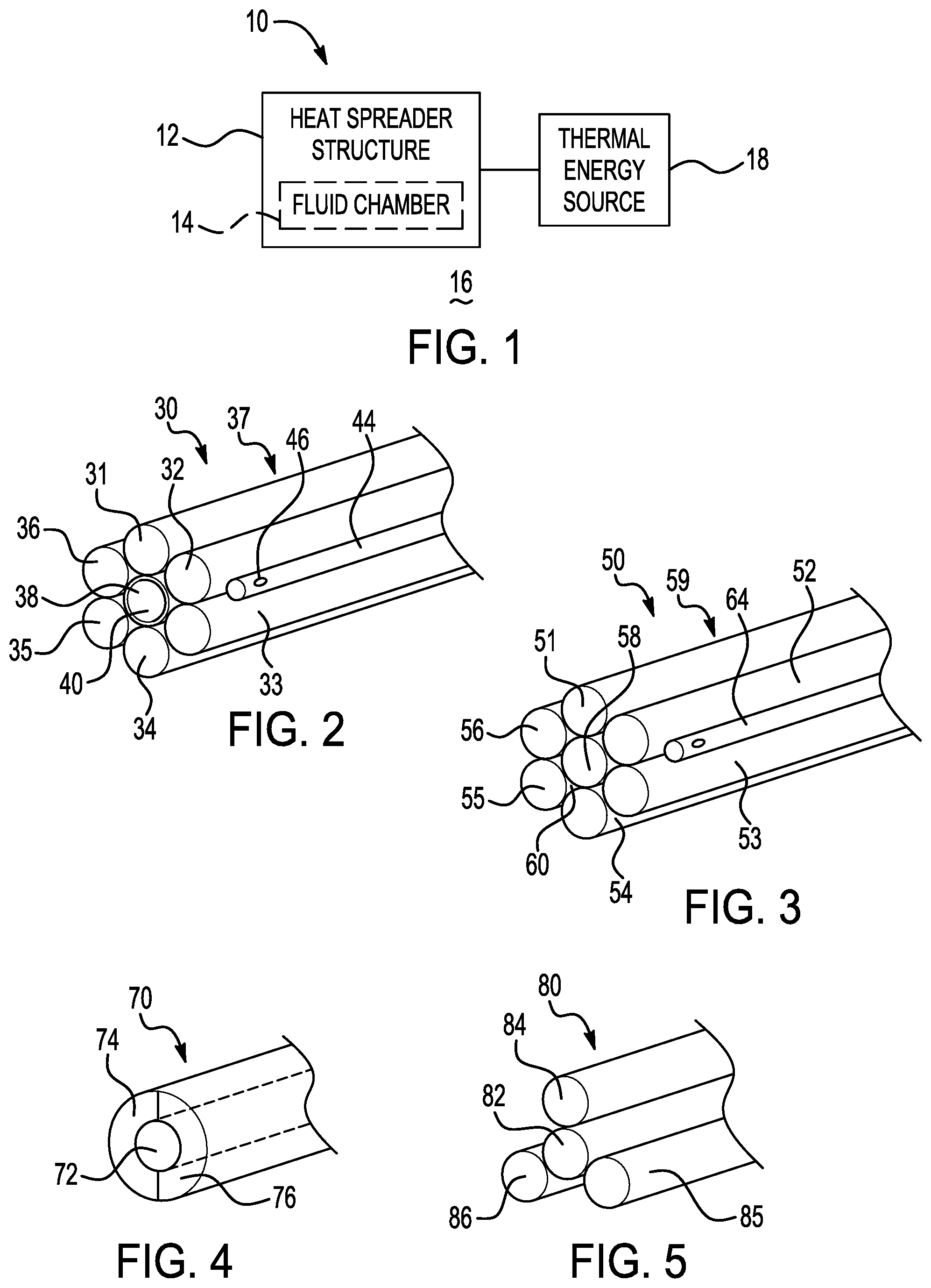 Patent US11771590 — Medical fluid probe with heat spreader structure and thermal energy source — Figure 1