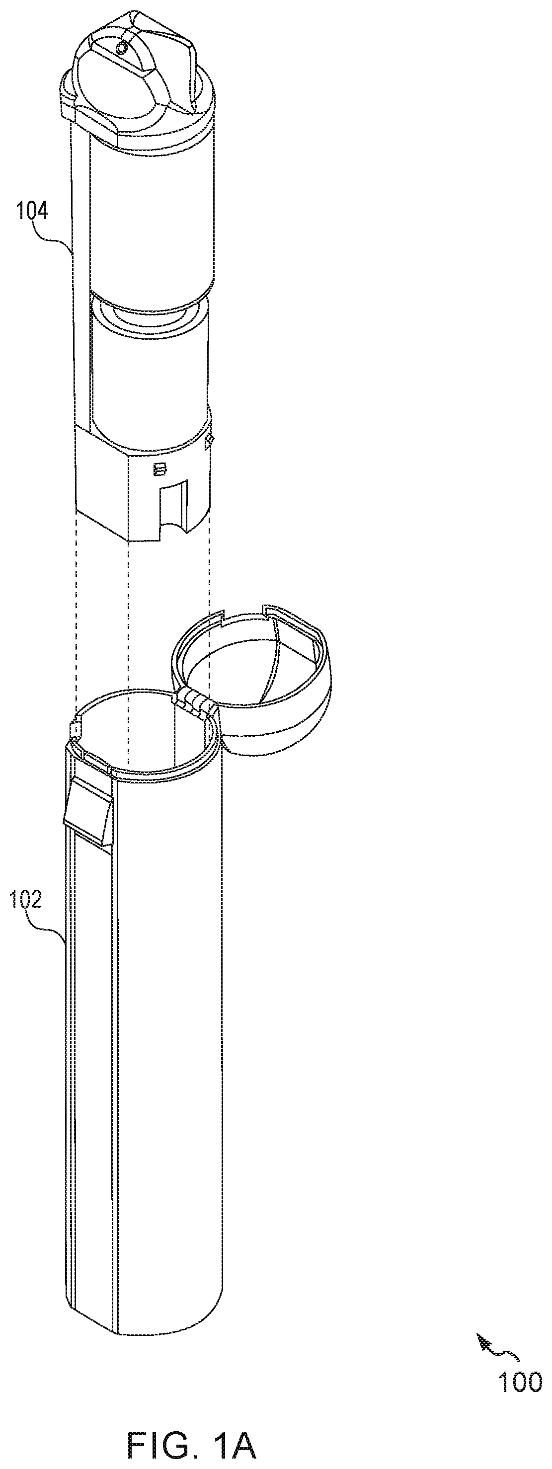 Patent US11771591 Figure 1 – Liquid medication dispensing apparatus