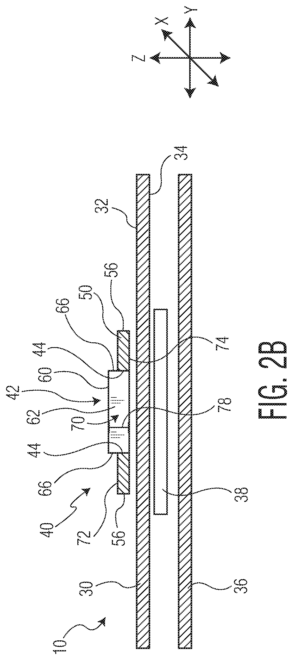 Patent US11771605 Figure 3 – Absorbent article with an exudate management layer