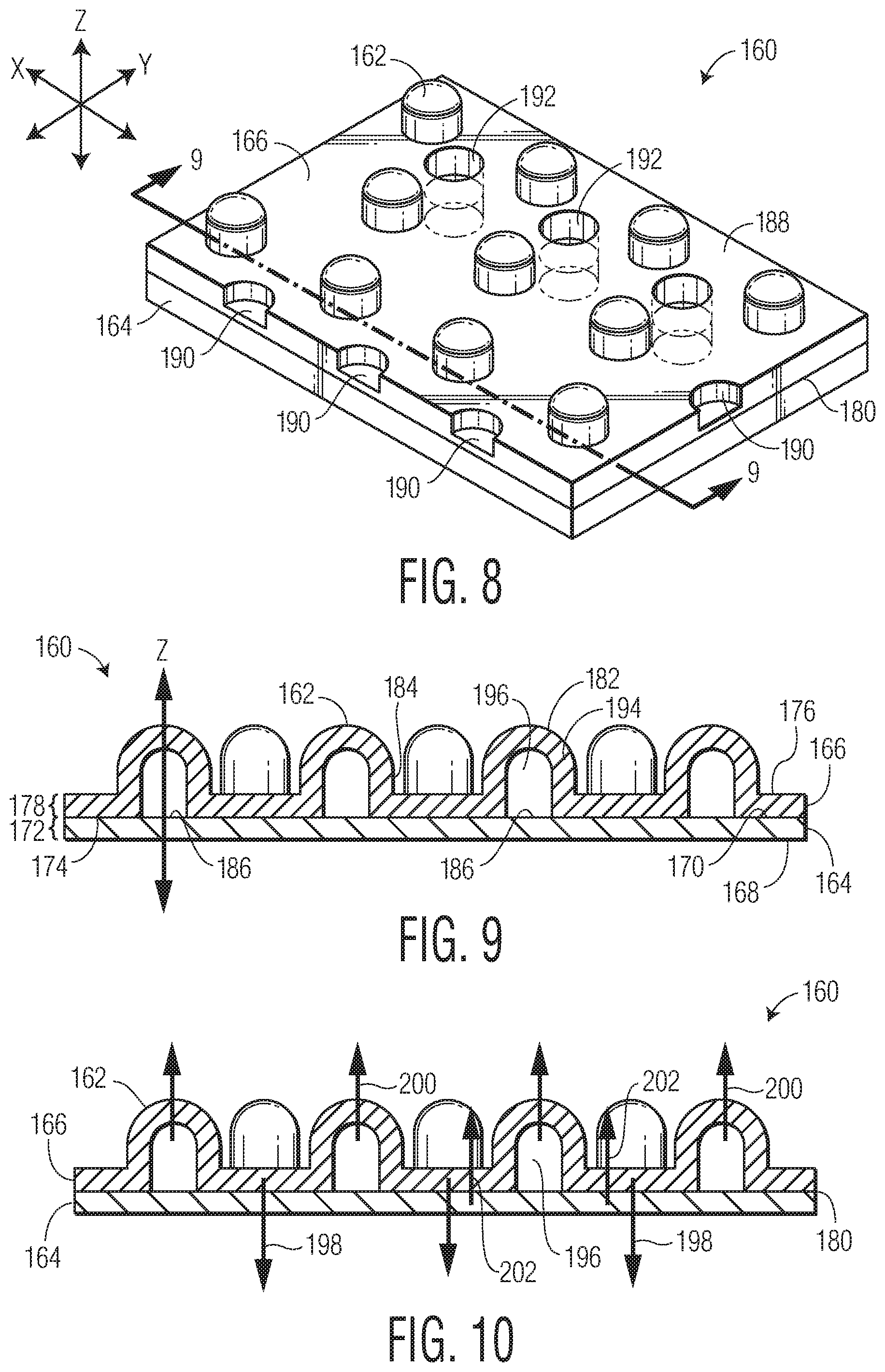 Patent US11771605 Figure 12 – Absorbent article with an exudate management layer