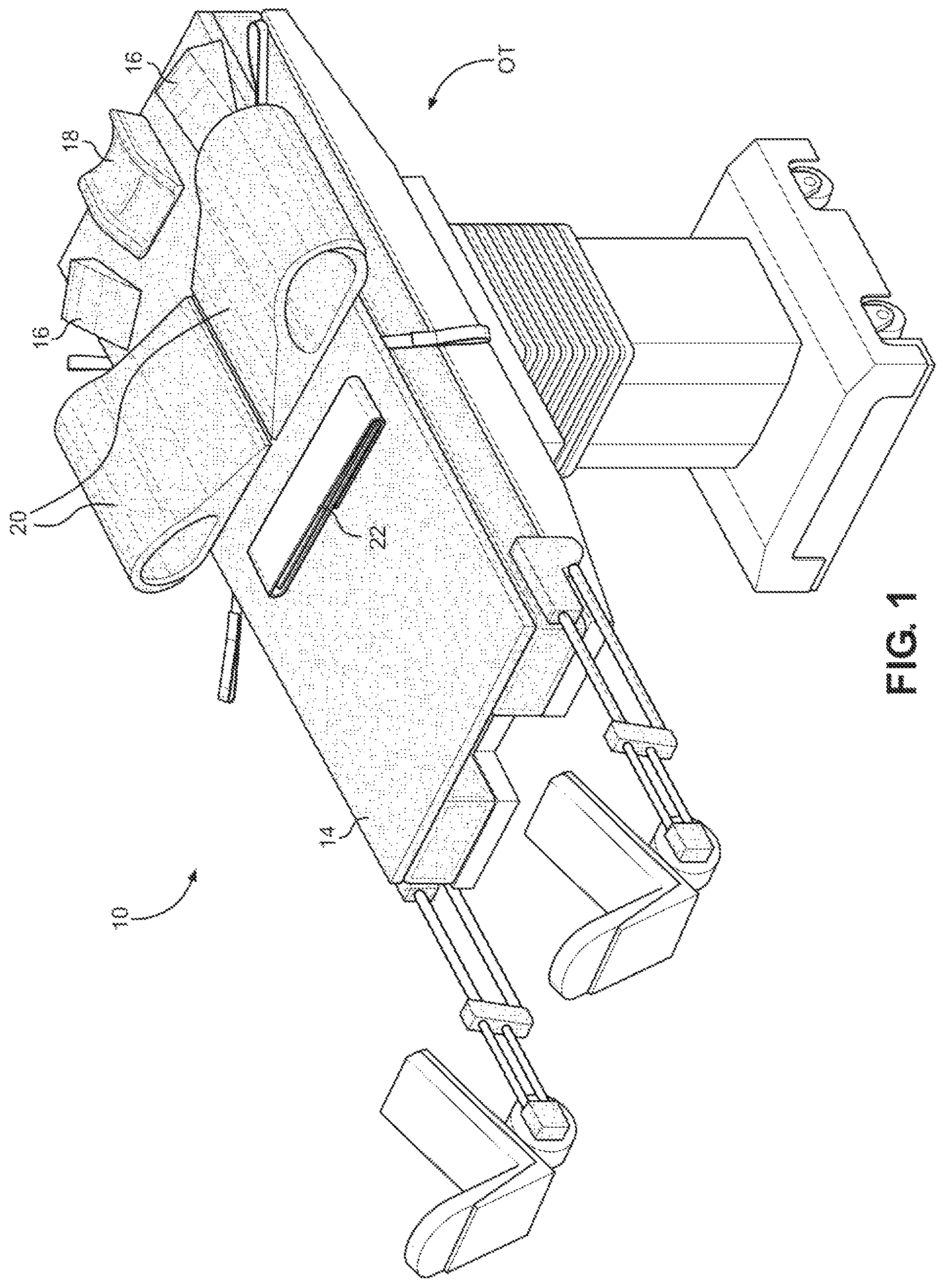 Patent US11771609 Figure 1 – Patient positioning system